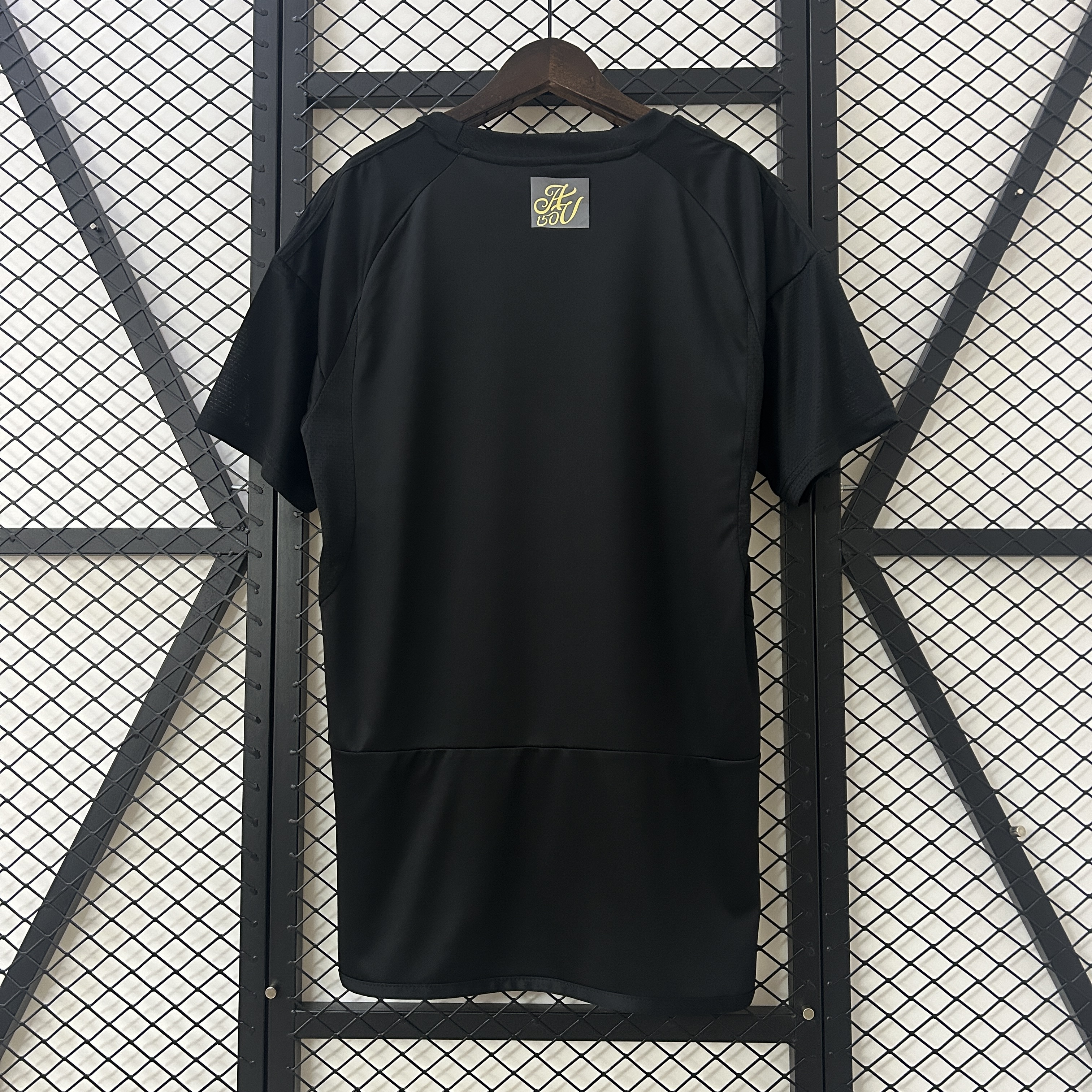24-25 Aston Villa Black 125 Years Fans Jersey/24-25 阿斯顿维拉125周年