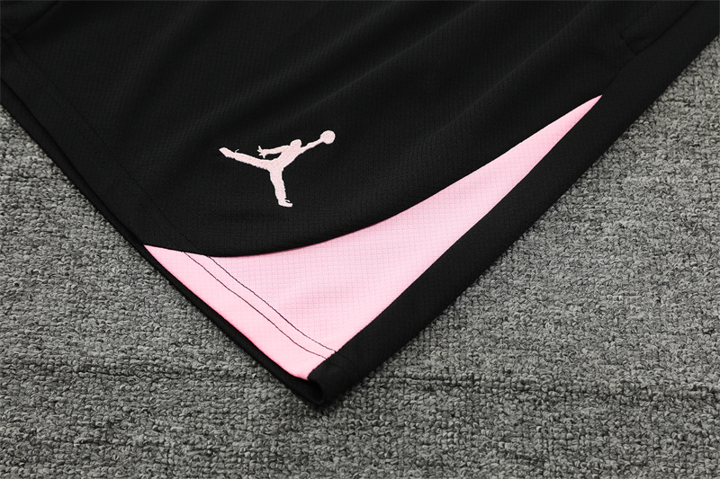 24-25 PSG White Short Sleeve Training Suit/ 24-25PSG巴黎白色短袖训练服