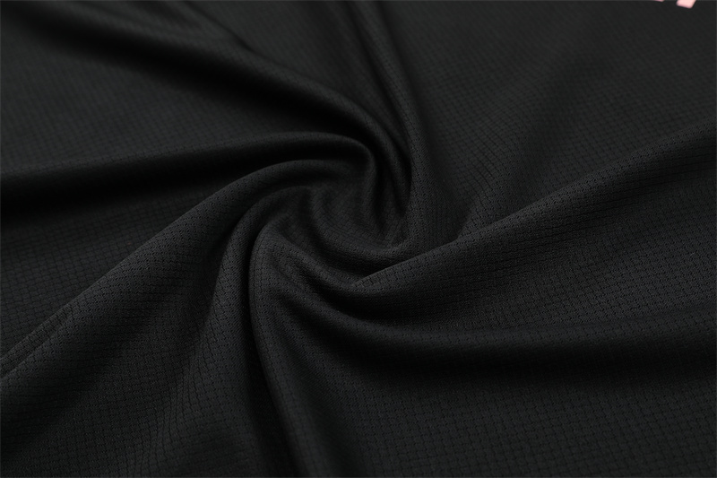 24-25 PSG Black Short Sleeve Training Suit/ 24-25PSG巴黎黑色短袖训练服