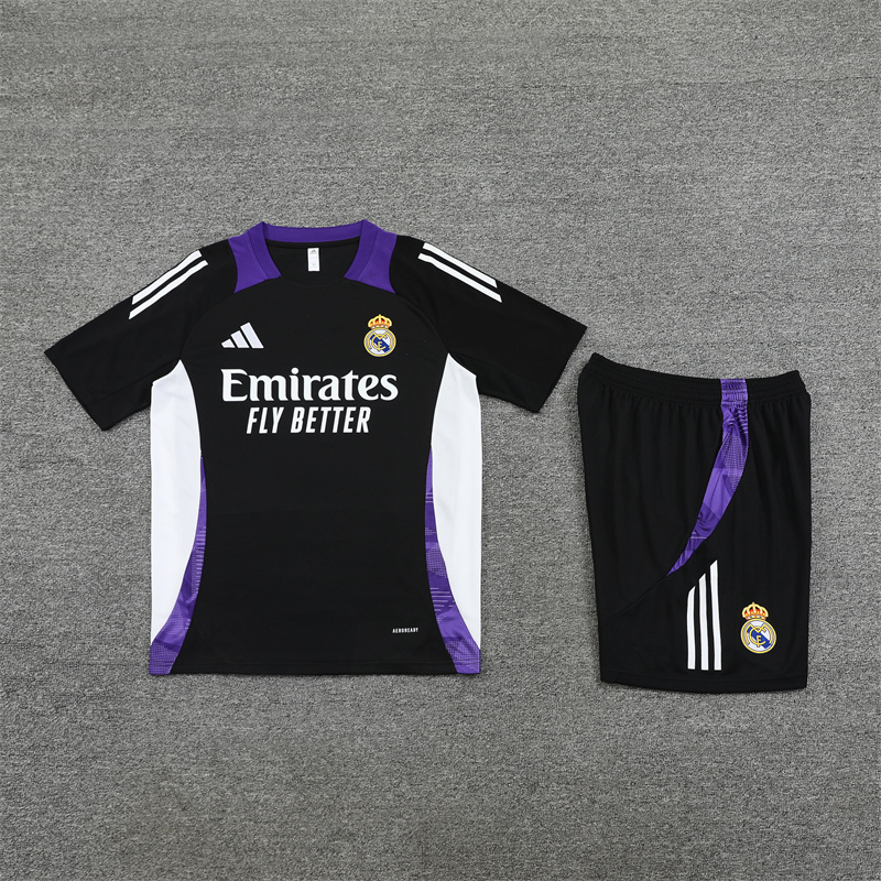 24-25 Real Madrid Short Sleeve Training Suit/ 24-25皇马短袖训练服