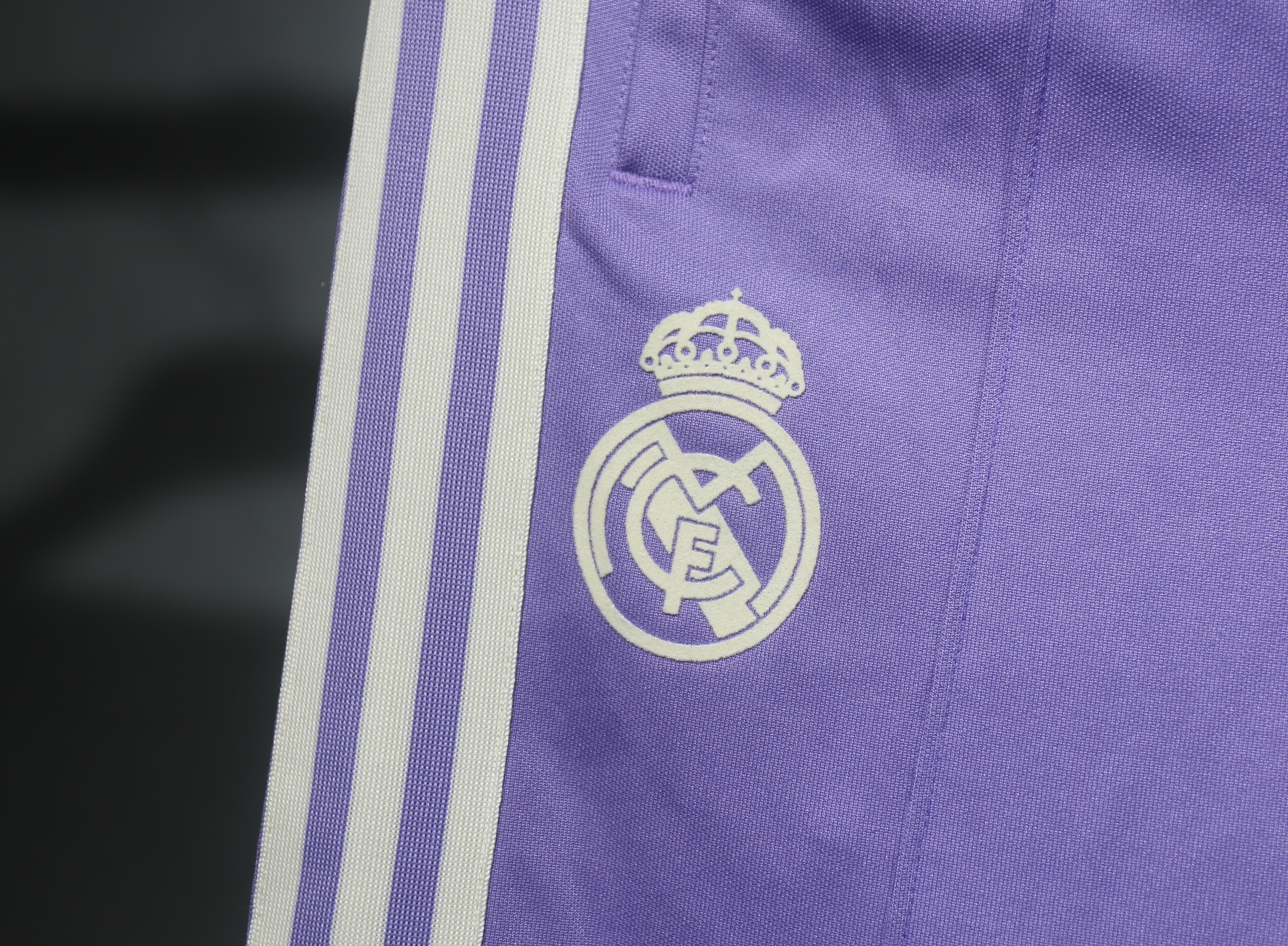 24-25 Real Madrid Retro Jacket Suit/ 24-25 皇马复古夹克套装