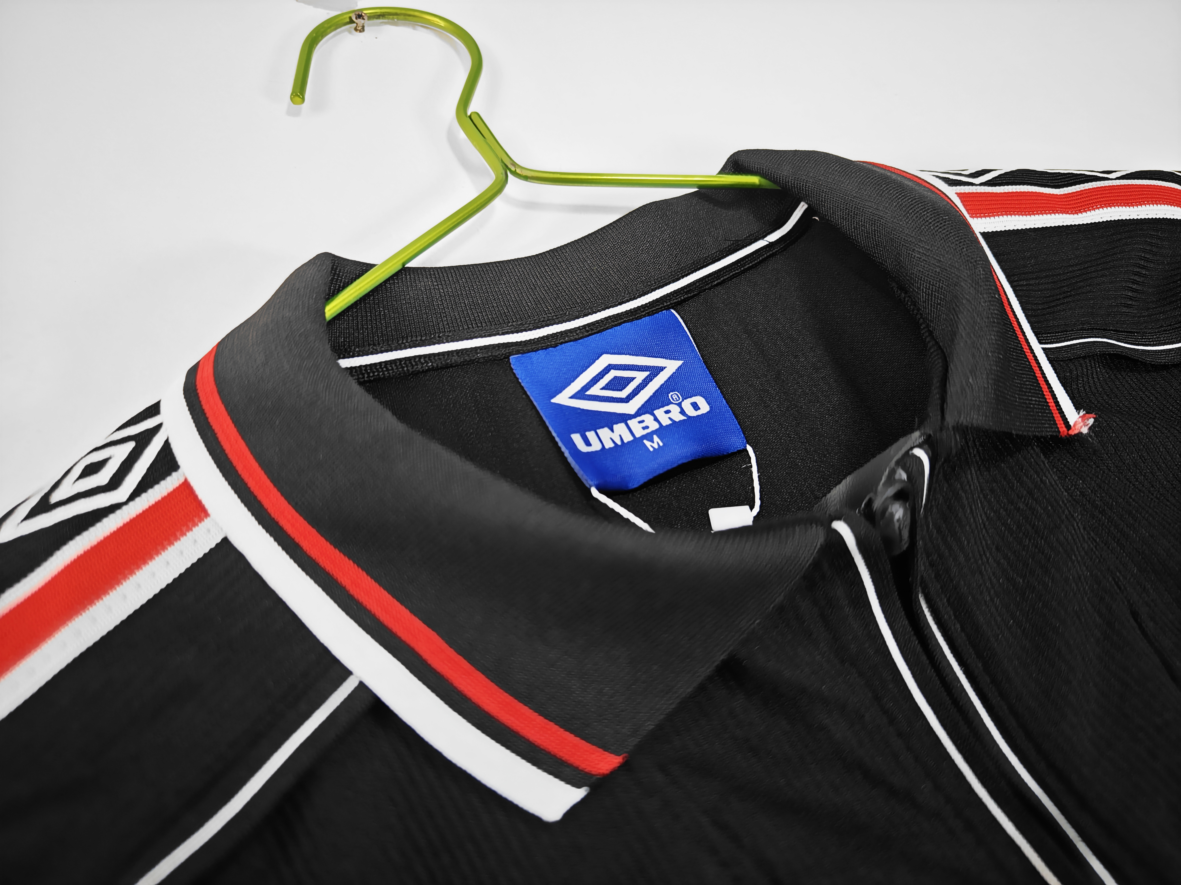 98-99 Manchester United Black Retro Jersey/98-99曼联黑色复古