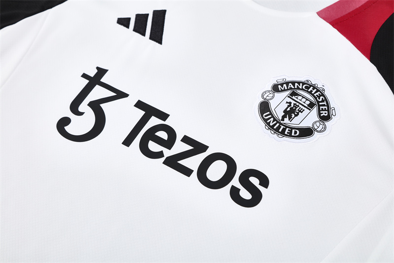 24-25 Manchester United Short Sleeve Training Suit/ 24-25曼联短袖训练服