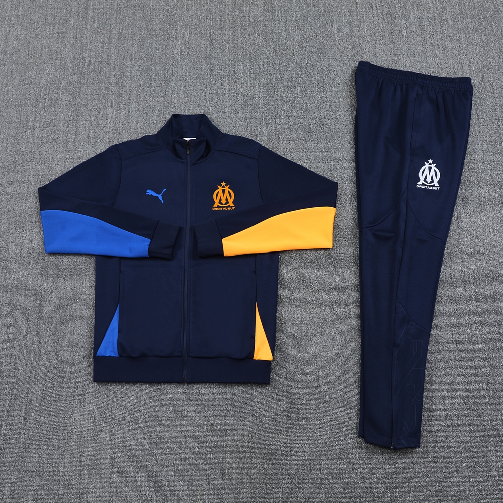 24-25 Olympique Marseille Jacket Tracksuit/ 24-25马赛夹克训练服