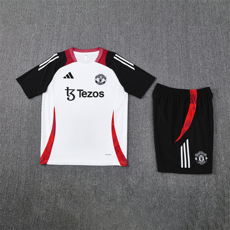 24-25 Manchester United Short Sleeve Training Suit/ 24-25曼联短袖训练服