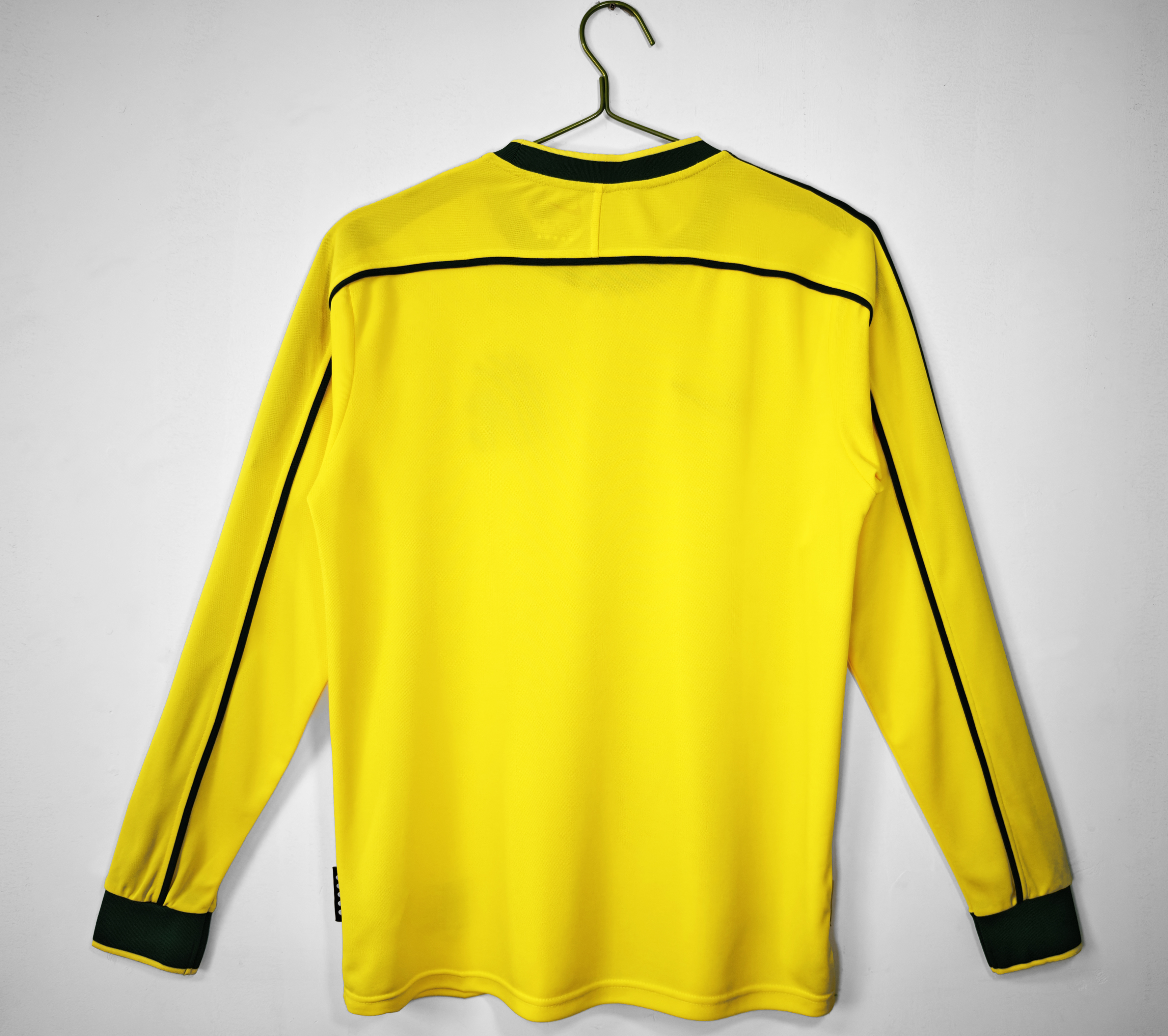 1998 Brazil Home Retro Long Sleeve Jersey/1998巴西主场长袖