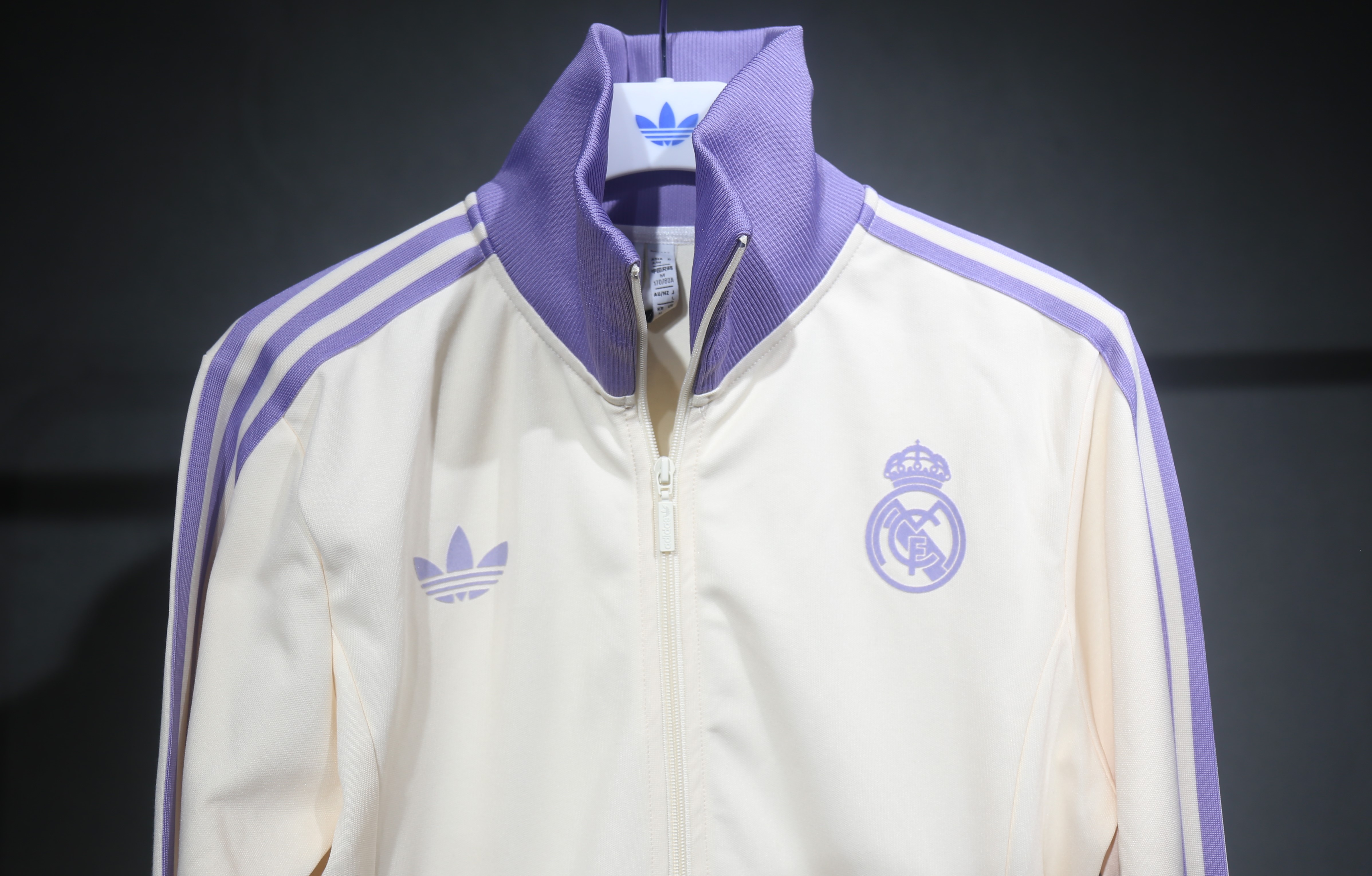 24-25 Real Madrid Retro Jacket Suit/ 24-25 皇马复古夹克套装