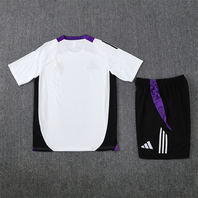 24-25 Real Madrid Short Sleeve Training Suit/ 24-25皇马短袖训练服