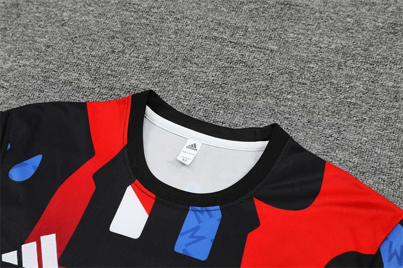 24-25 Manchester United Short Sleeve Training Suit/ 24-25 曼联短袖训练服