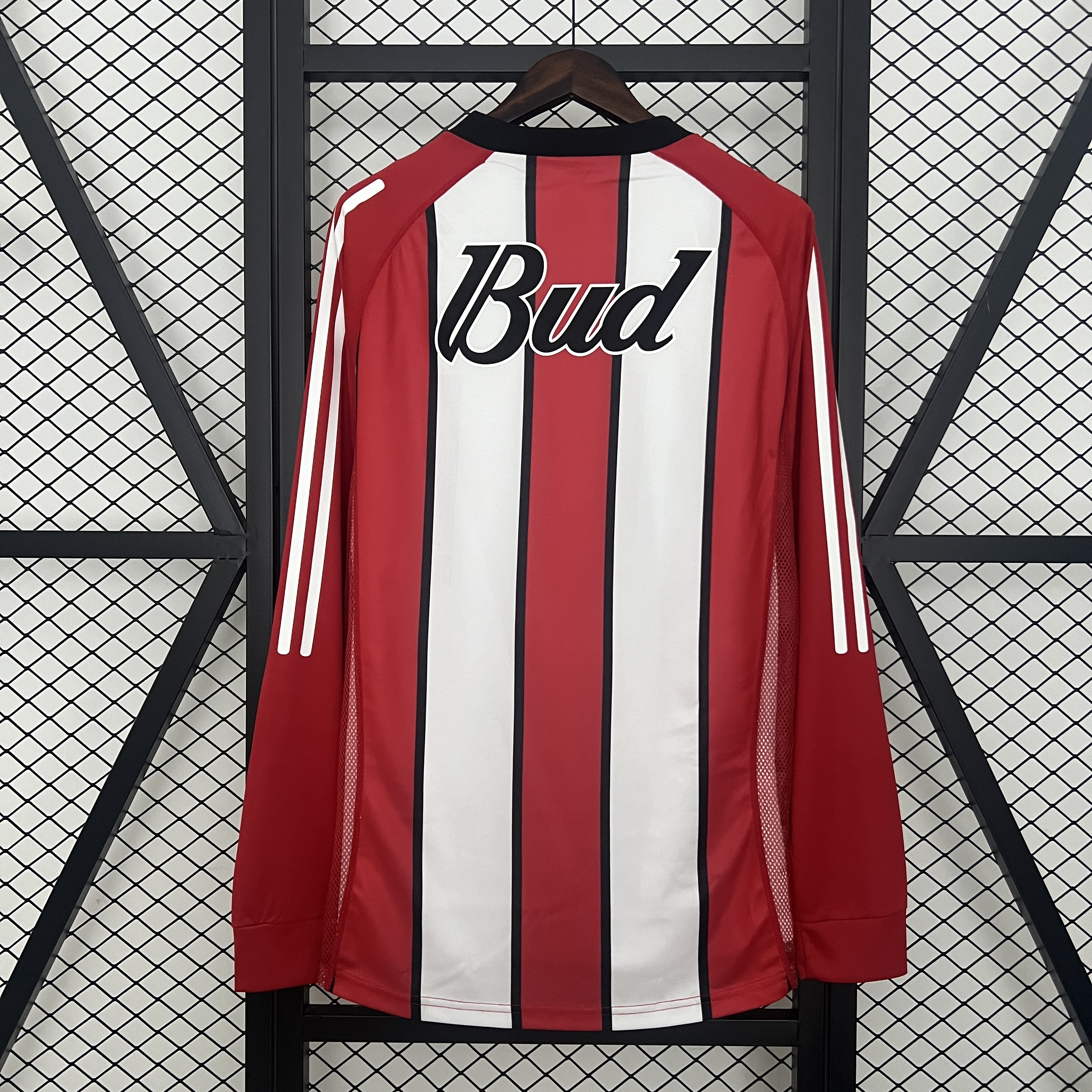 03-04 River Plate Away Long Sleeve Retro Jersey/03-04 河床客场长袖复古