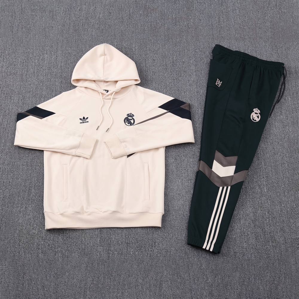 24-25 Real Madrid hoodie Suit/24-25皇马带帽卫衣套装
