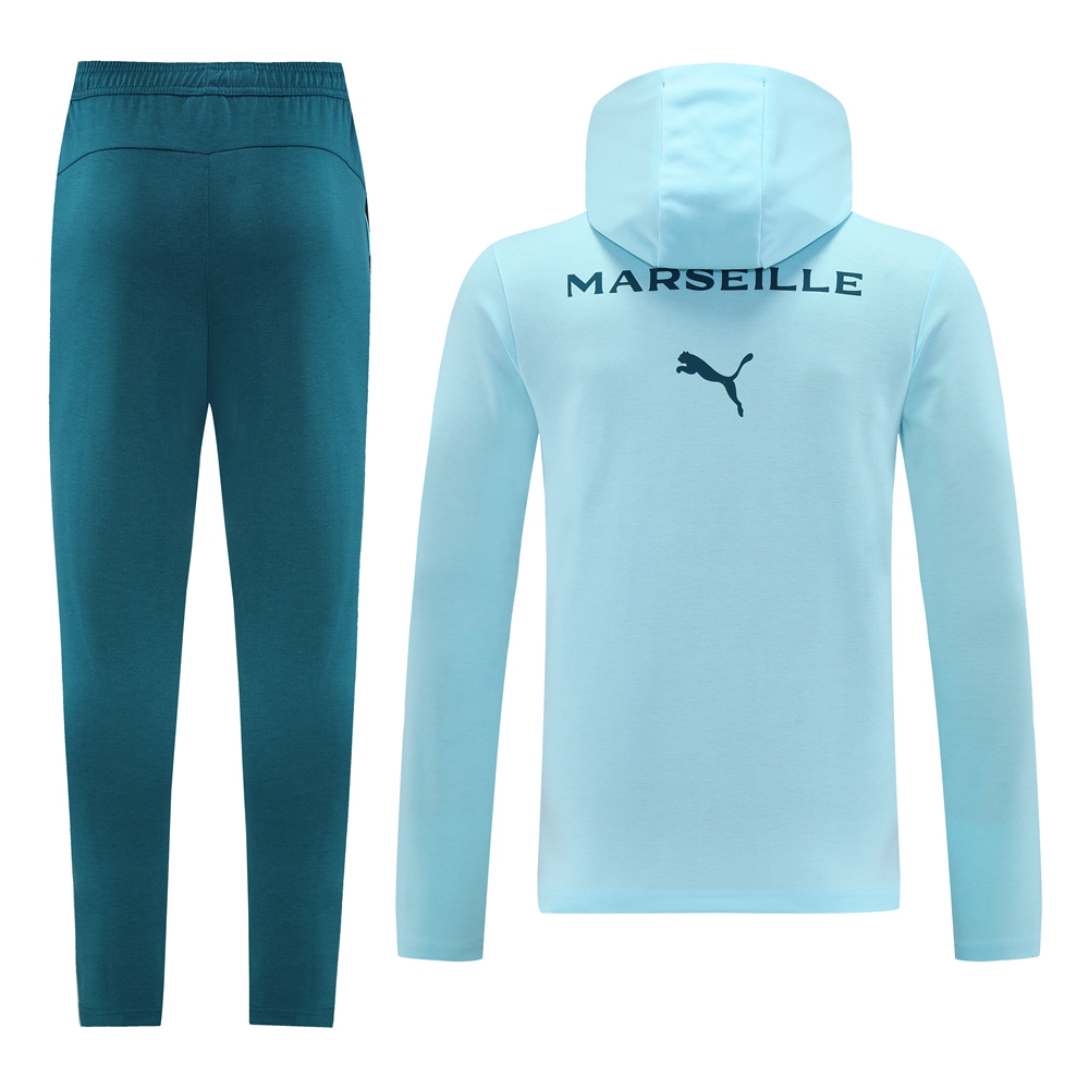 24-25 Olympique Marseille hoodie Suit/24-25马赛带帽卫衣套装