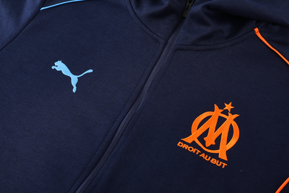 24-25 Olympique Marseille hoodie Suit/24-25马赛带帽卫衣套装