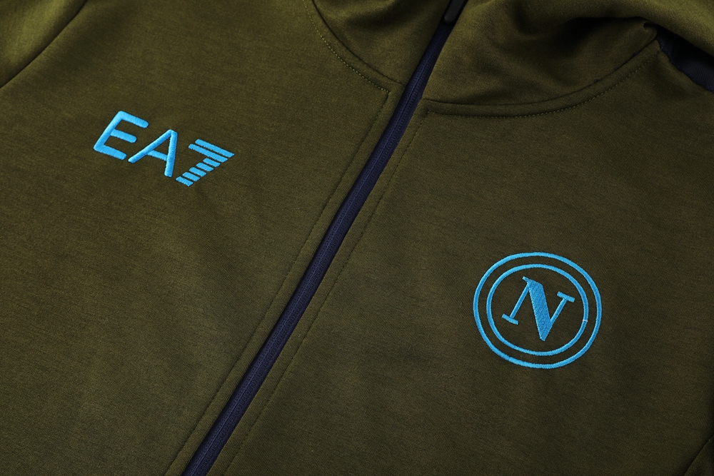 24-25 Napoli hoodie Suit/24-25那不勒斯带帽卫衣套装