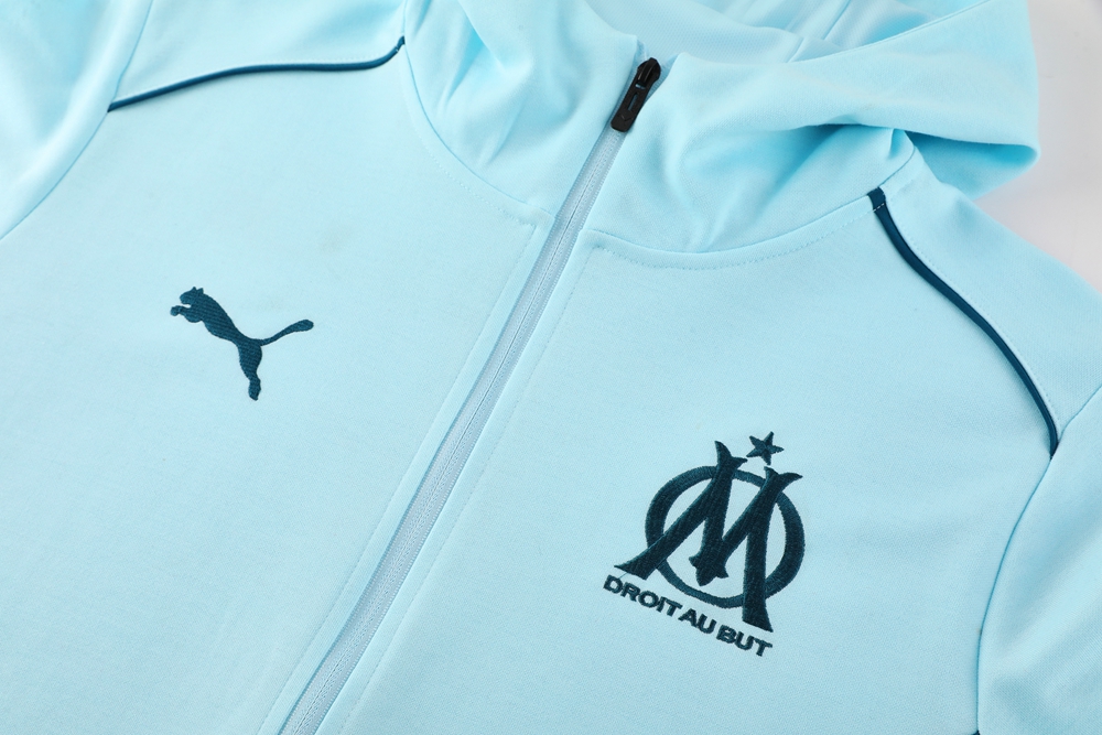 24-25 Olympique Marseille hoodie Suit/24-25马赛带帽卫衣套装