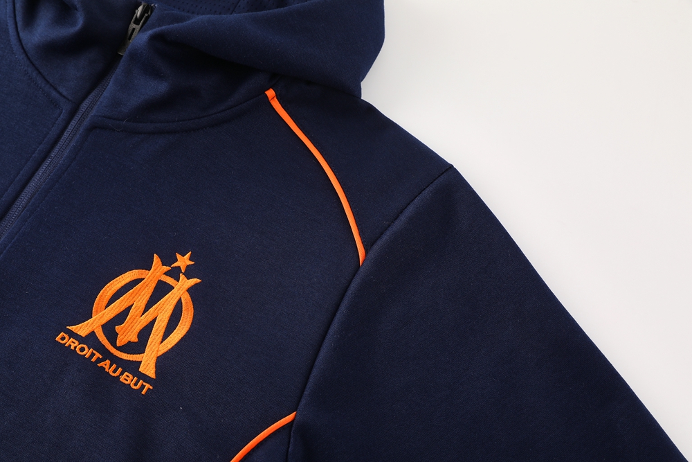 24-25 Olympique Marseille hoodie Suit/24-25马赛带帽卫衣套装