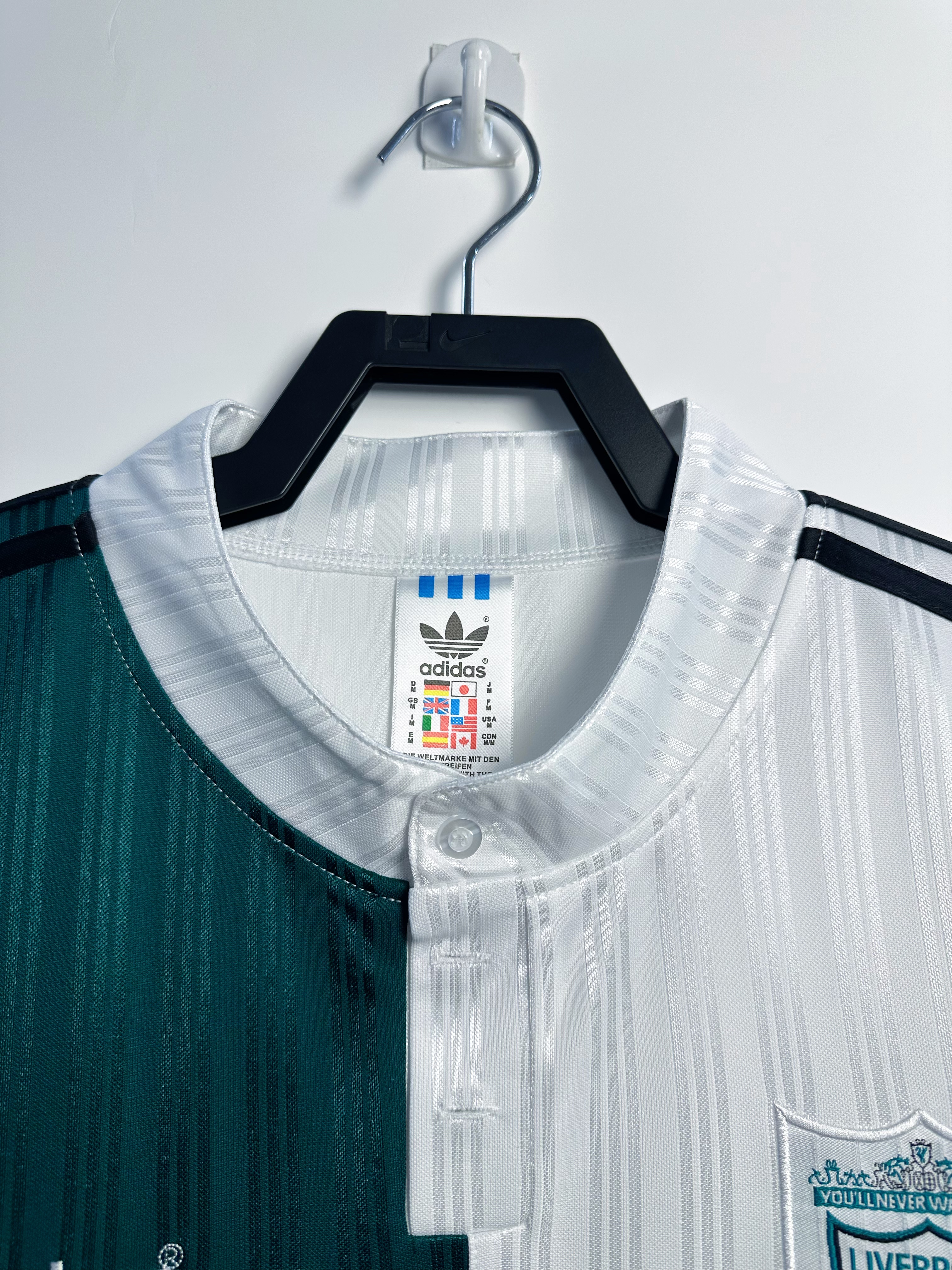 95-96 Liverpool Away long sleeve Retro Jersey/95-96利物浦客场长袖