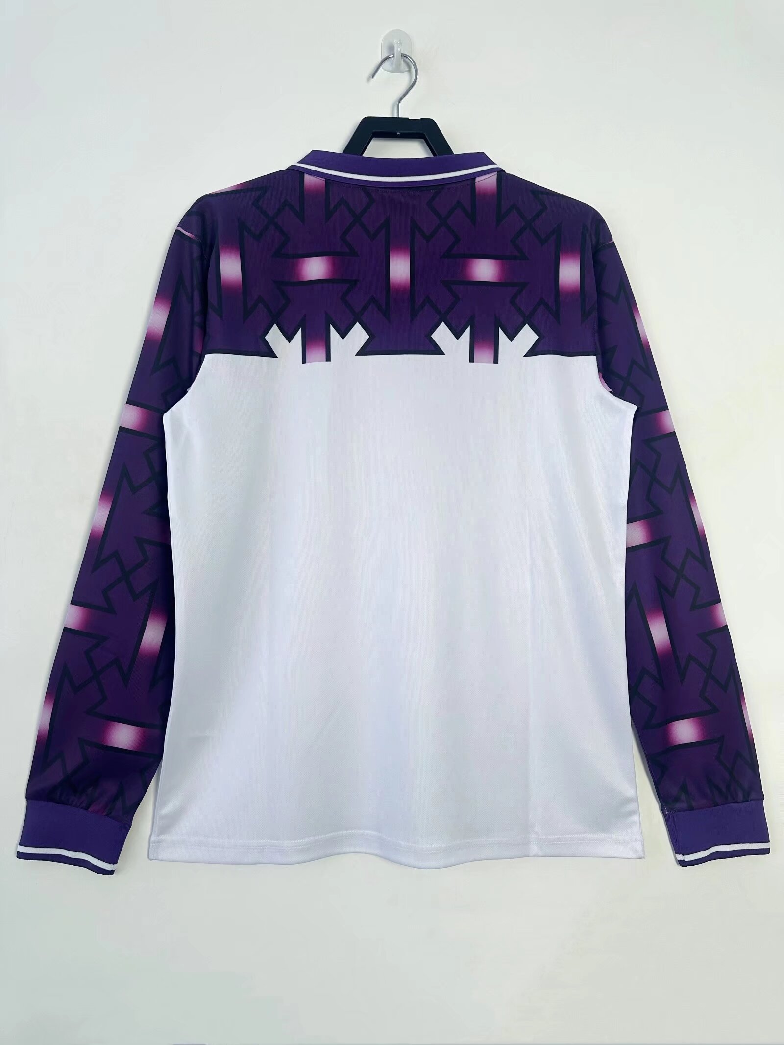 92-93 Fiorentina Away Long Sleeve Retro Jersey/92-93佛罗伦萨客场长袖