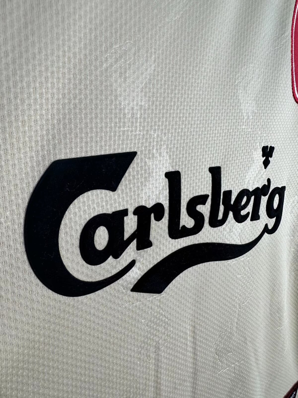 96-97 Liverpool Away long sleeve Retro Jersey/96-97利物浦客场长袖