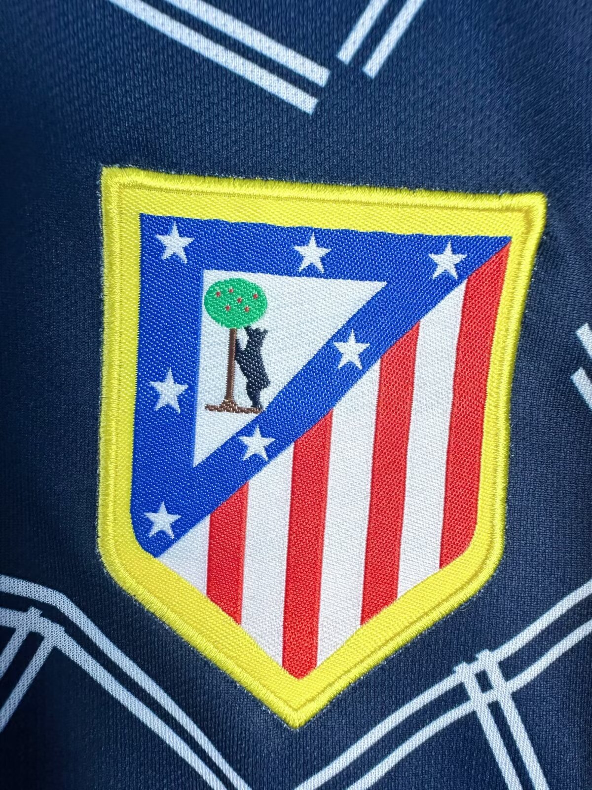 04-05 Atletico Madrid Away long sleeve Retro Jersey/04-05马竞客场长袖