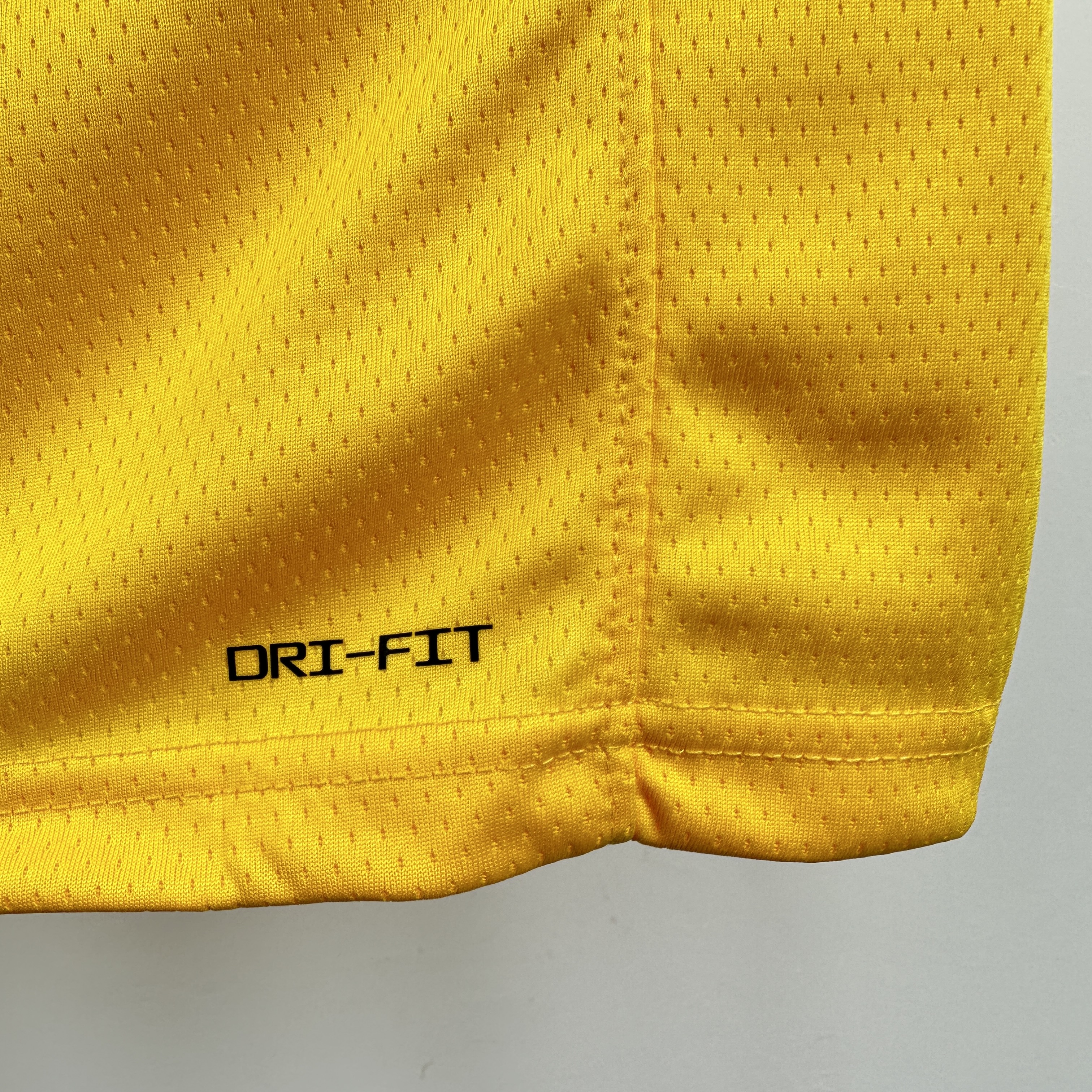 2023 Lakers Yellow 77#Dončić Hot Pressed Jersey