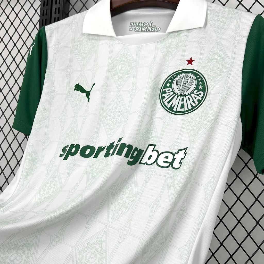 25-26 Palmeiras Away Fans Jersey/ 25-26 帕尔梅拉客场球迷版