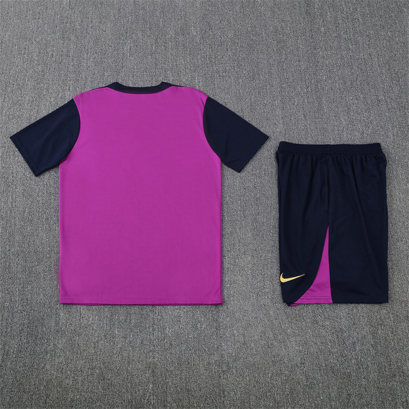 25-26 Barcelona Short Sleeve Training Suit/25-26巴萨短袖训练服