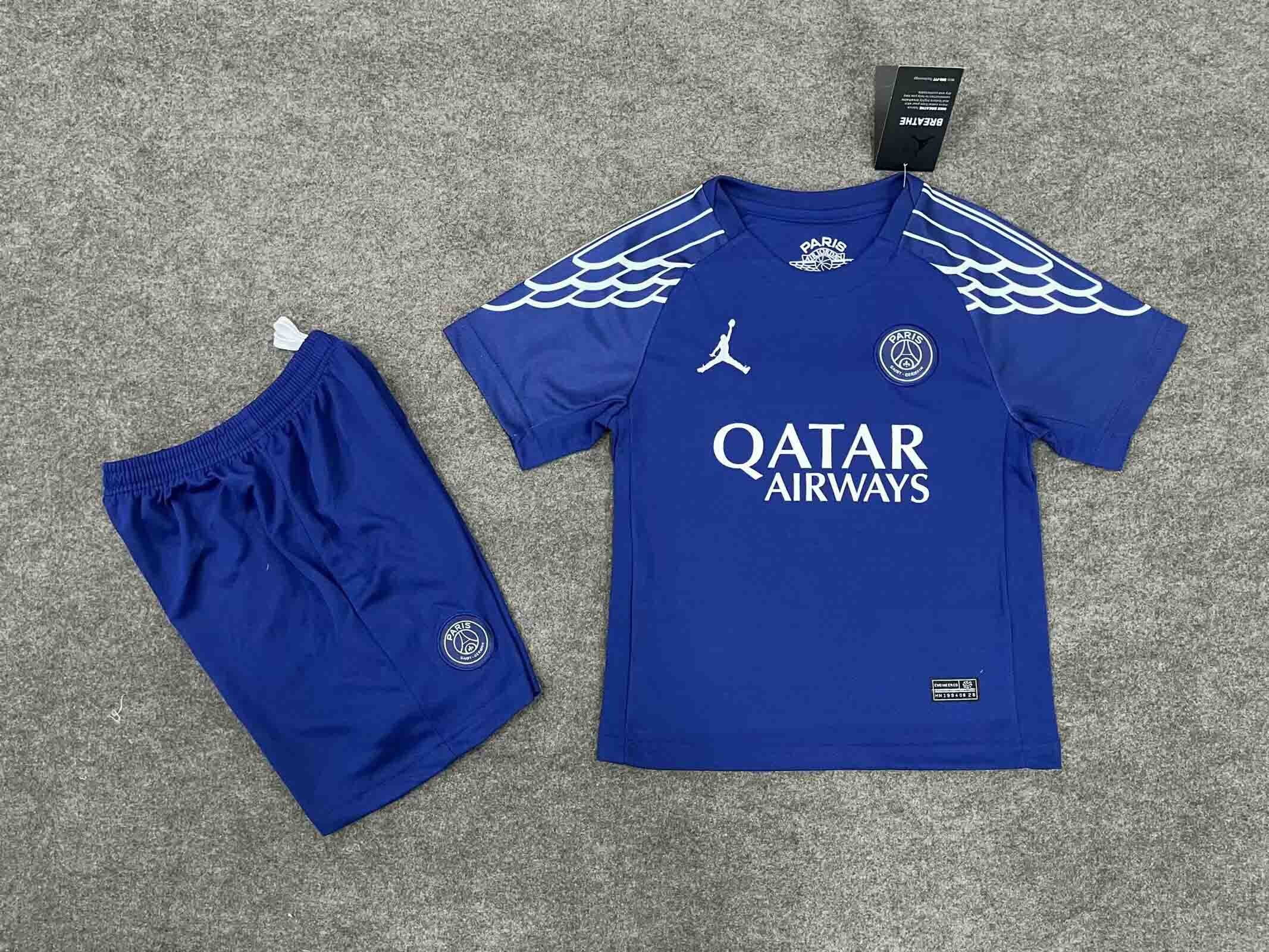 24-25 PSG 4TH Kids Kit/24-25PSG巴黎第四客场童装