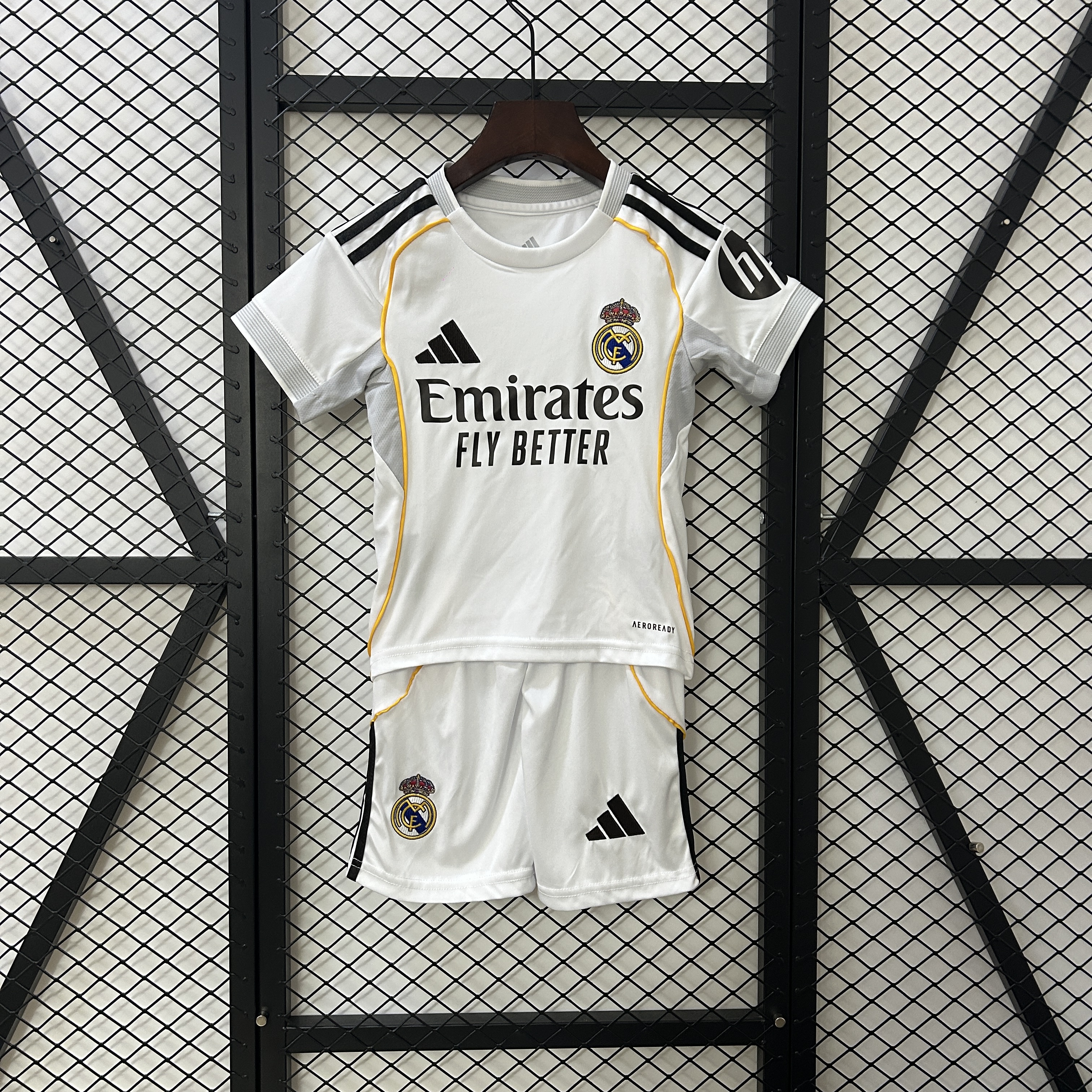 25-26 Real Madrid Home Kid Kit/25-26皇马主场童装