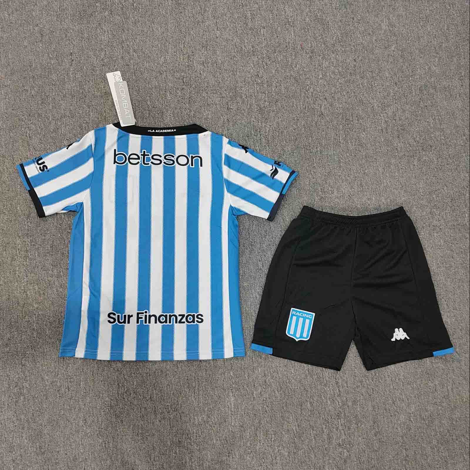 24-25 Racing Kids Kit/24-25 阿根廷竞技主场童装