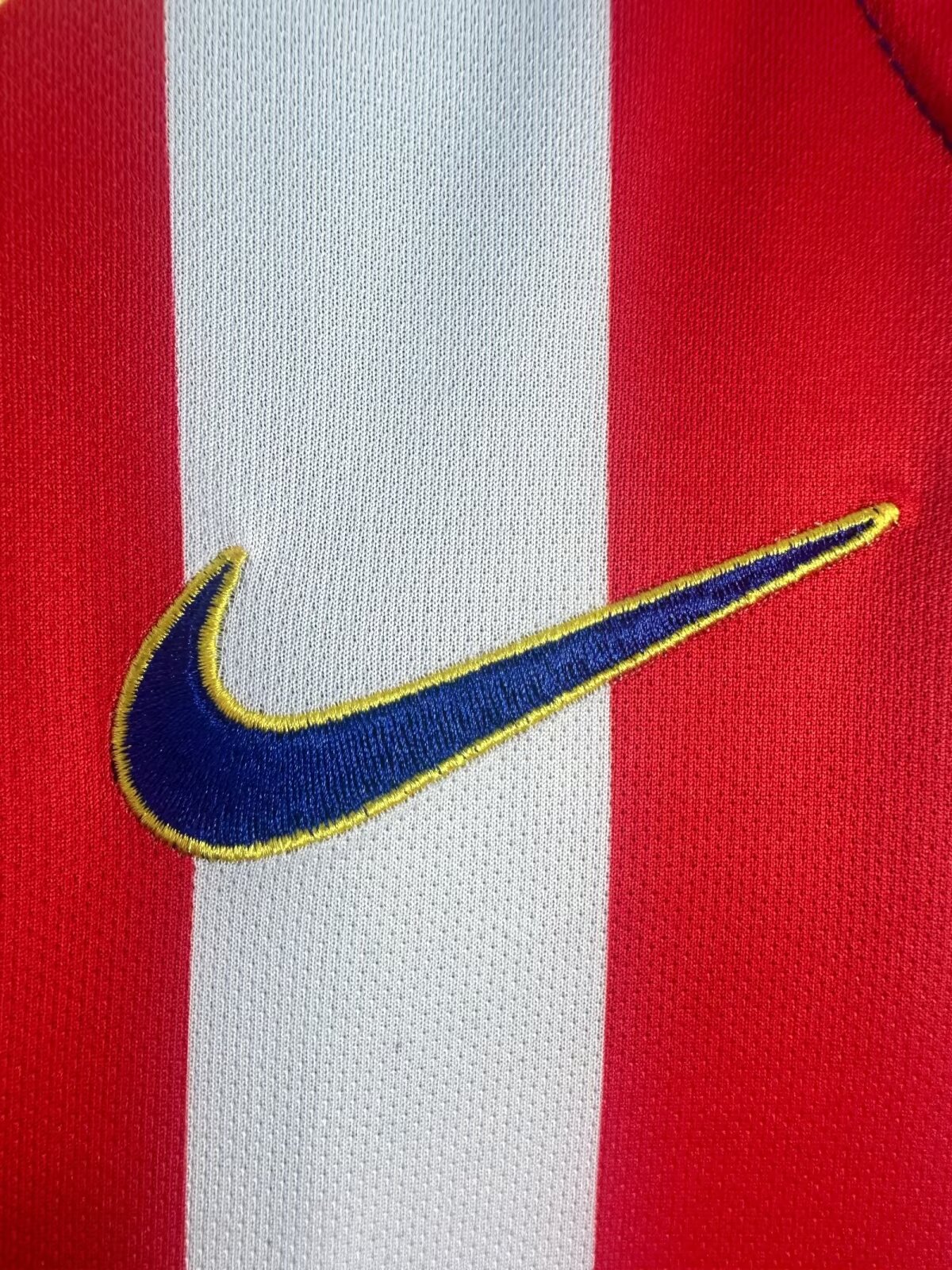 04-05 Atletico Madrid Home long sleeve Retro Jersey/04-05马竞主场长袖