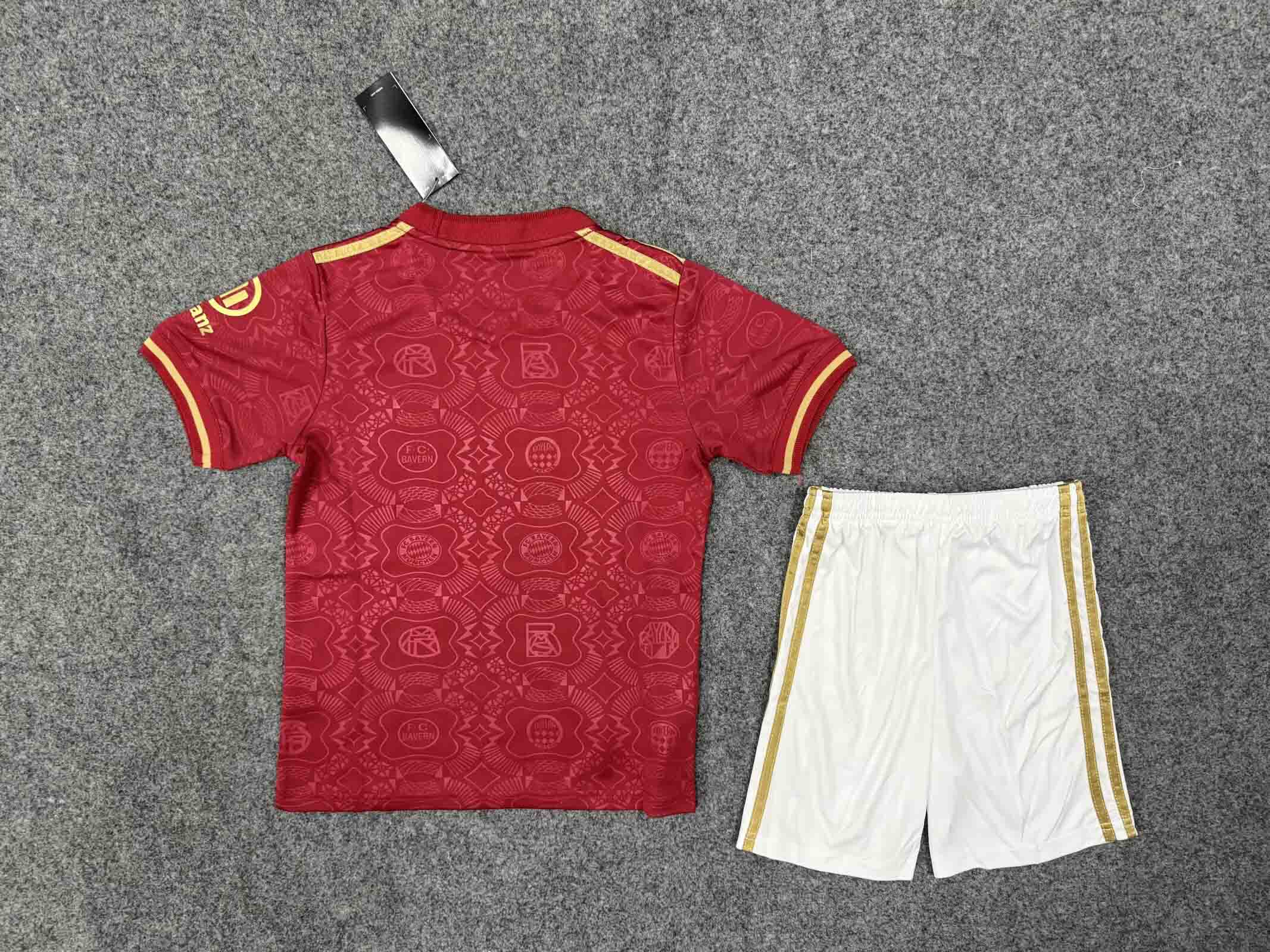 24-25 Bayern Munich 125 Year Kids Kit/ 24-25 拜仁125年纪念童装