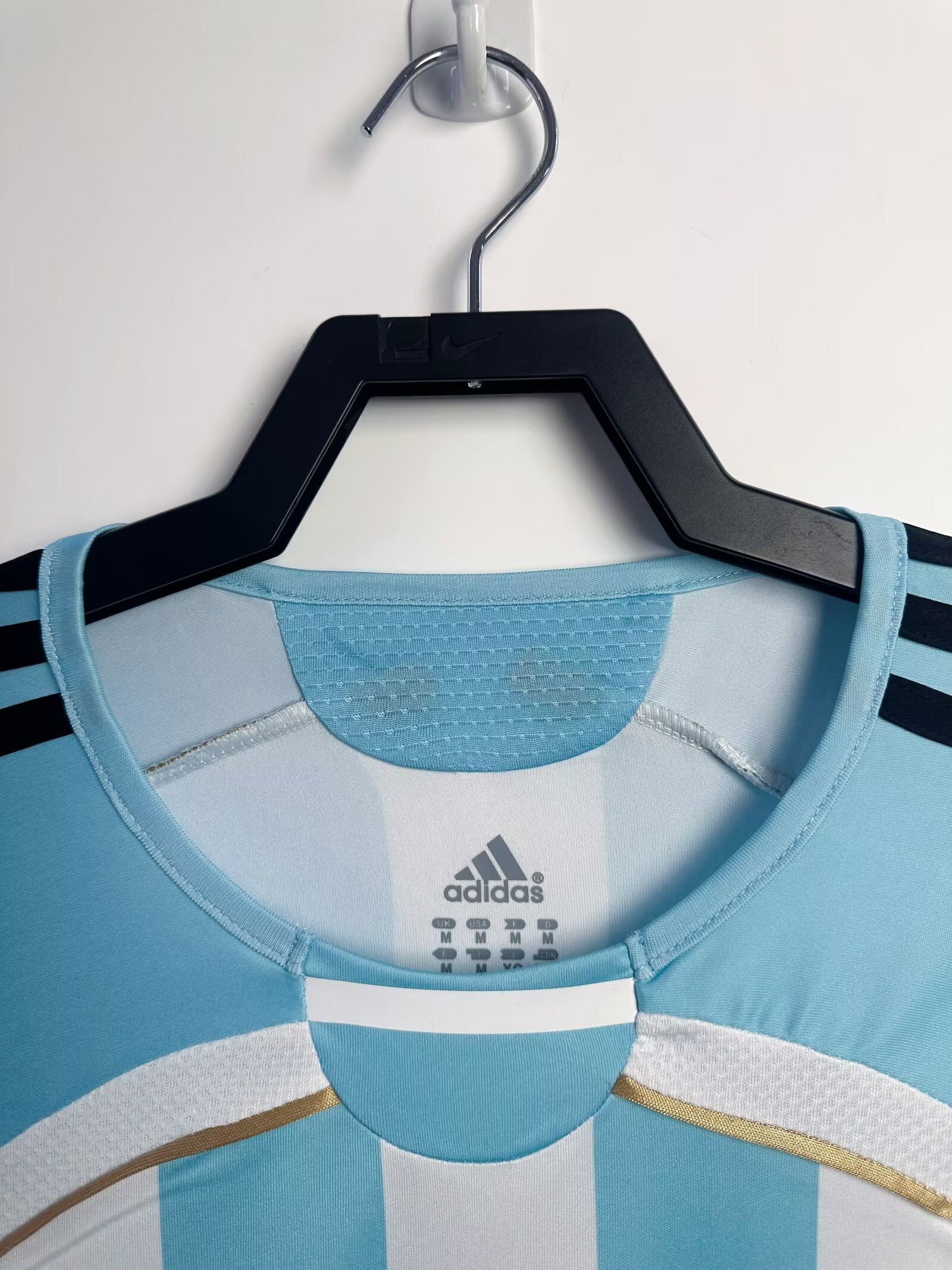 06-07 Argentina Home long sleeve Retro Jersey/06-07阿根廷主场长袖