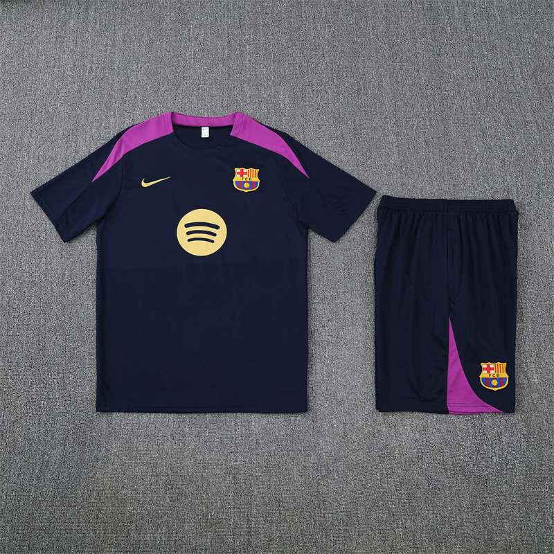 25-26 Barcelona Short Sleeve Training Suit/25-26巴萨短袖训练服