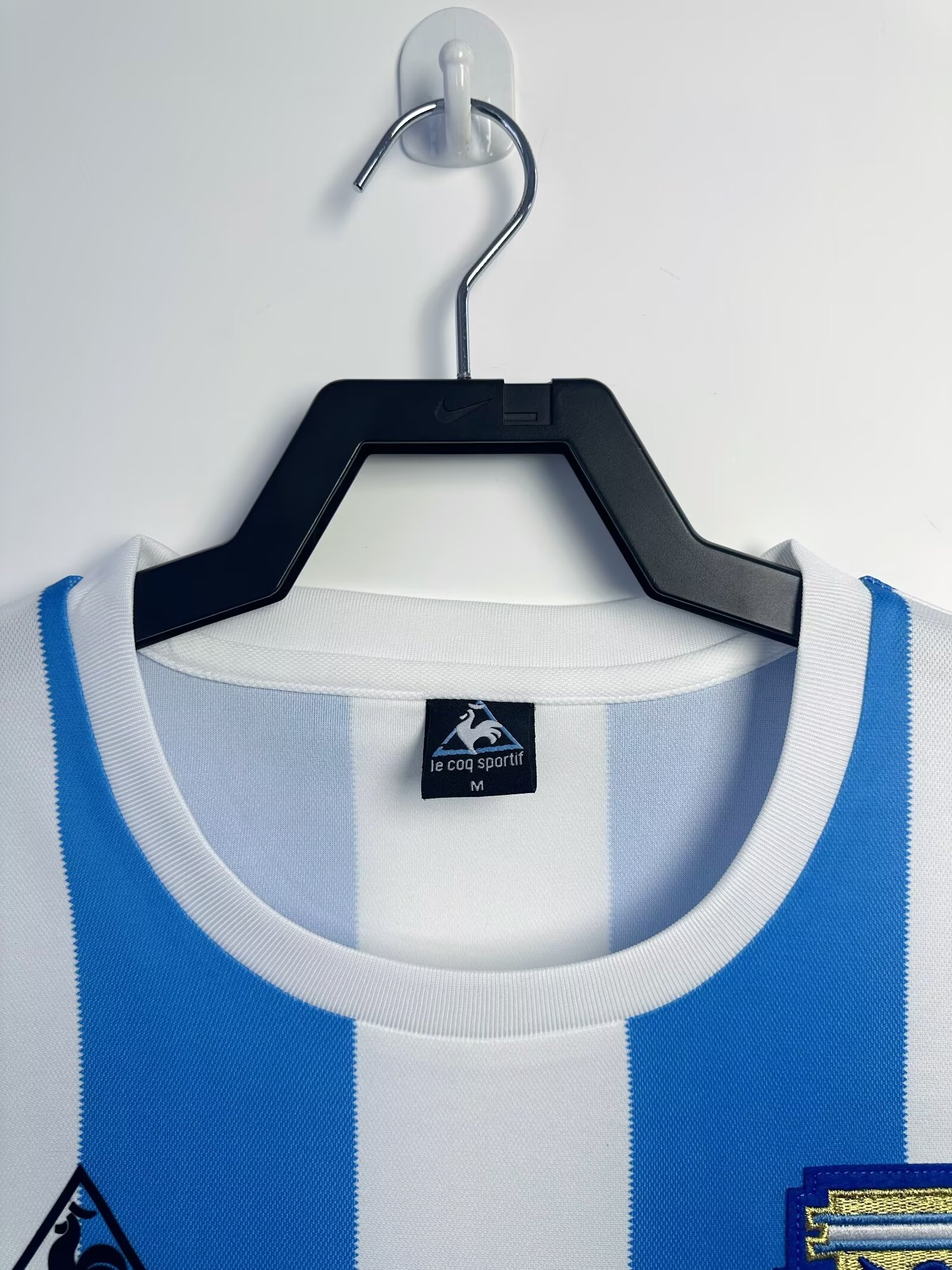 1986 Argentina Home Long Sleeve Retro Jersey/1986阿根廷主场长袖