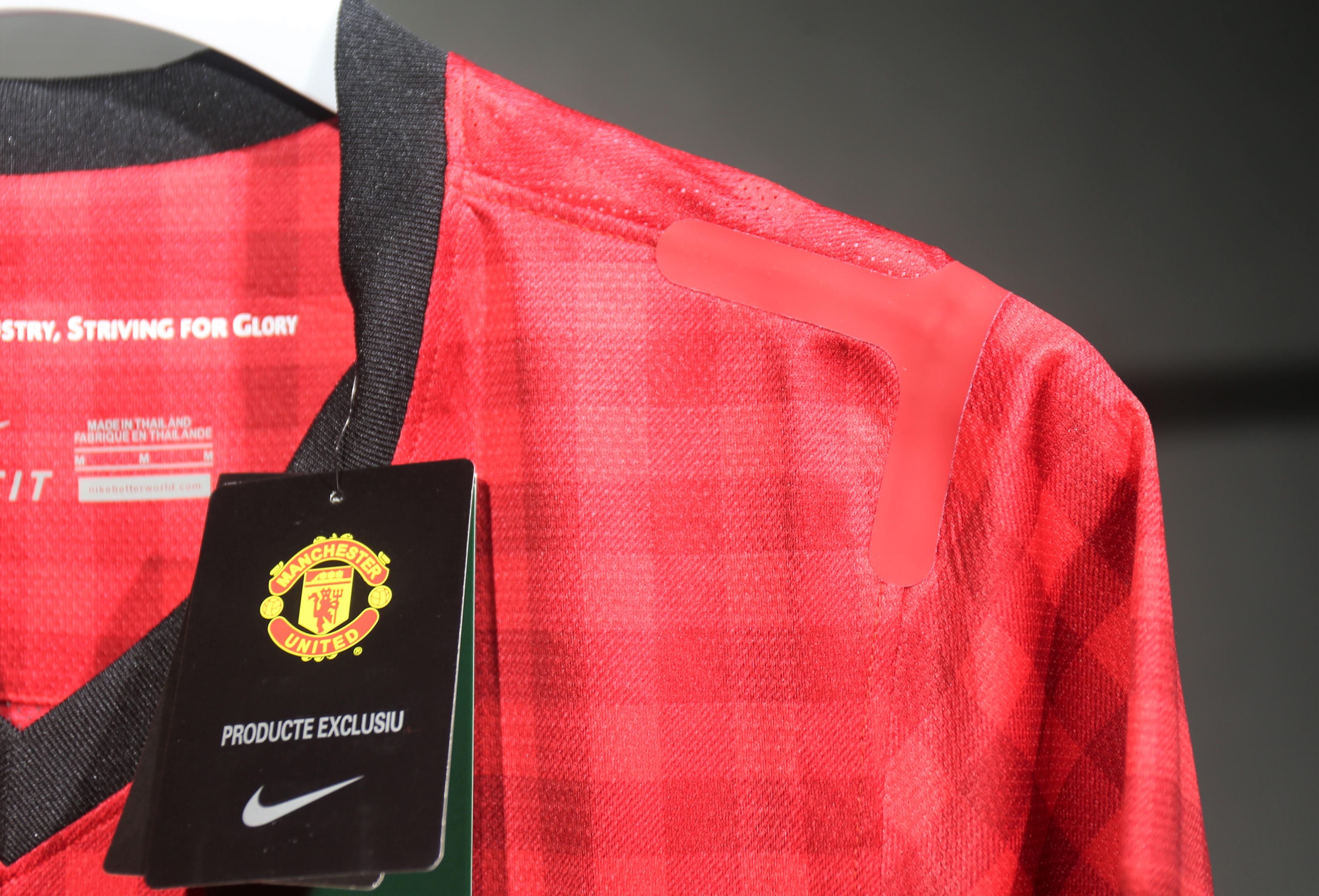 12-13 Manchester United Home Player Long Sleeve Retro Jersey/12-13曼联主场球员长袖