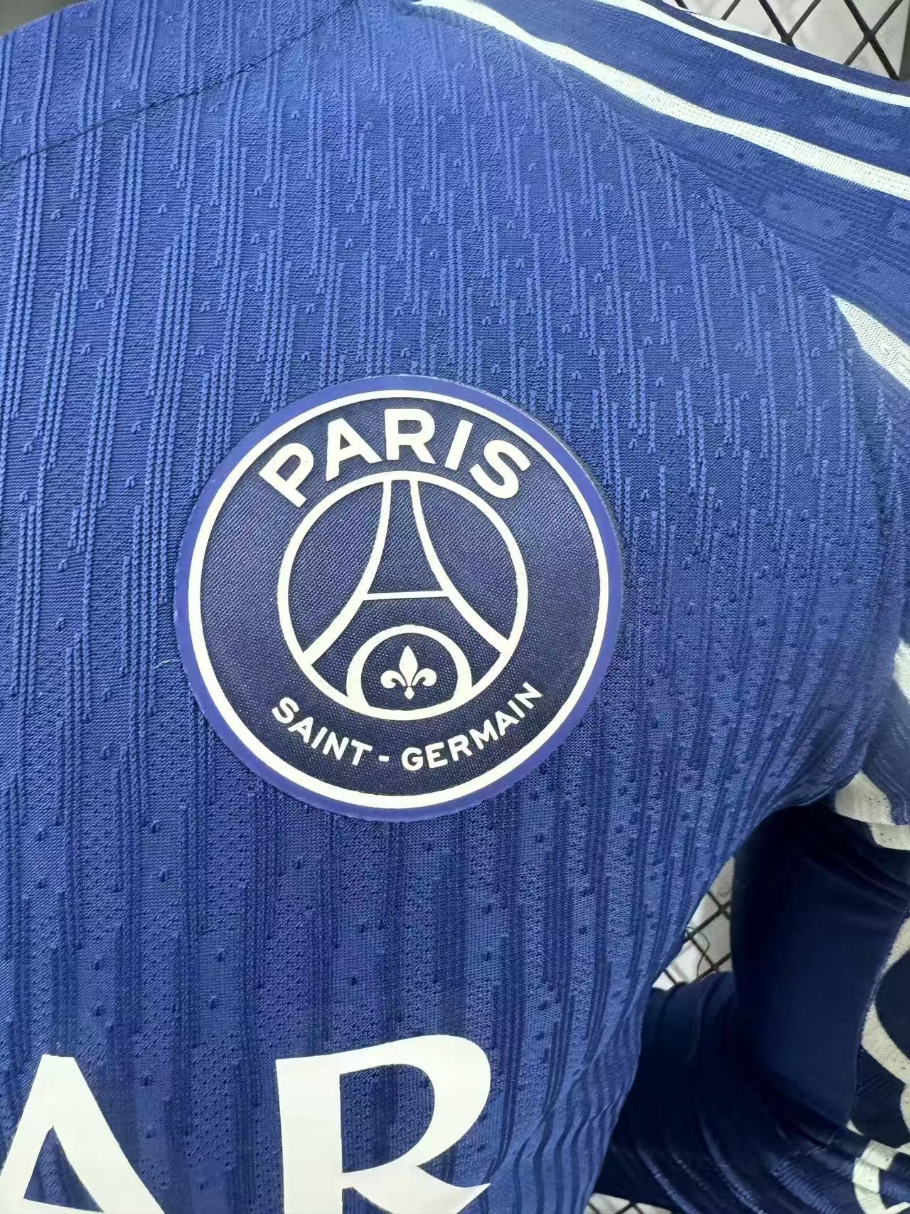 24-25 PSG 4TH Long Sleeve Player Jersey/ 24-25 PSG巴黎第四客场长袖球员