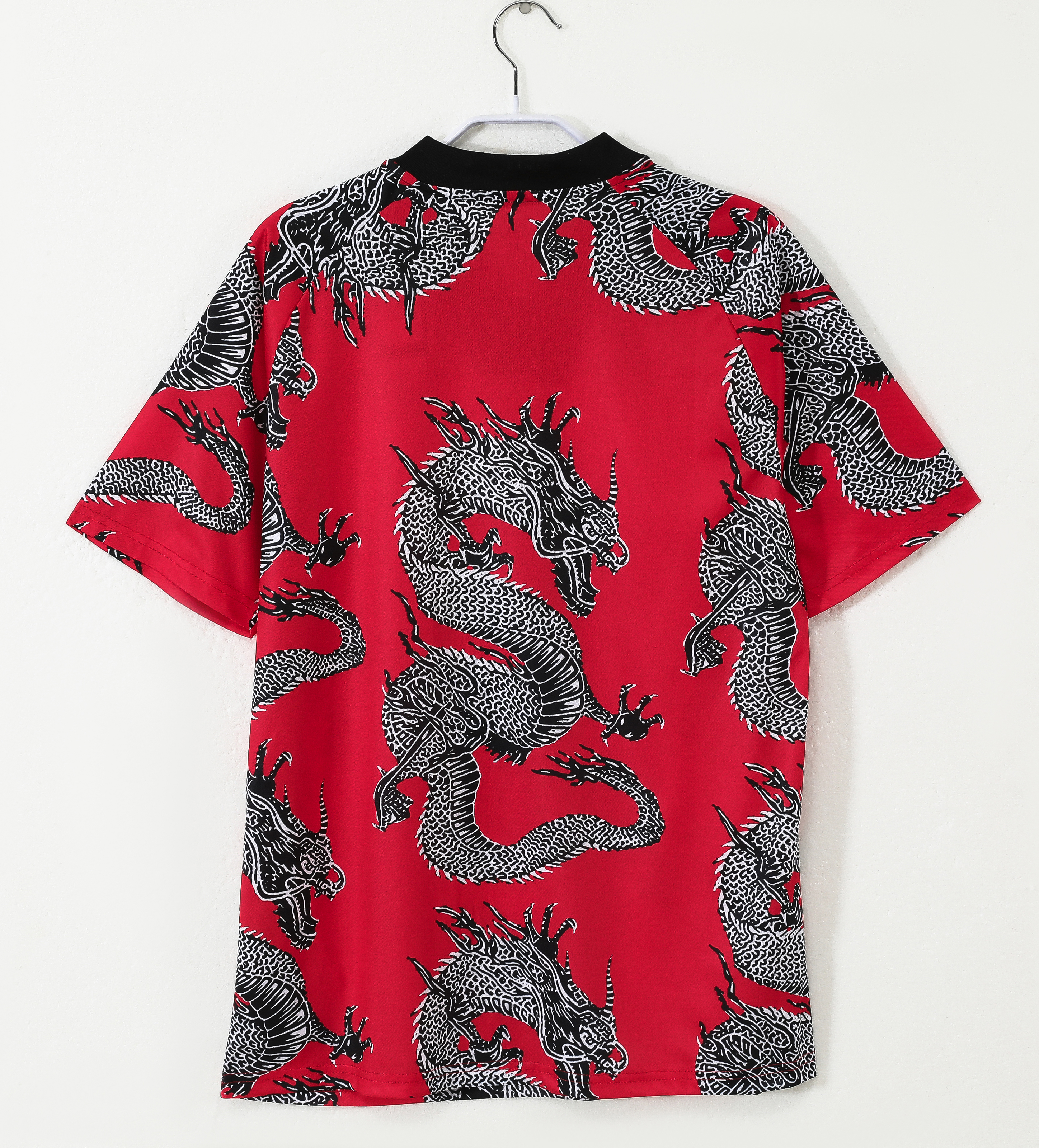 19-20 Manchester United New Year Chinese Loong Special Edition Retro Jersey/19-20赛季曼联新春中国龙特别版