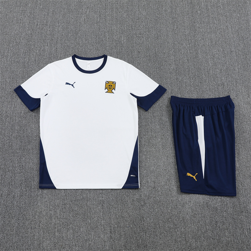 2025 Portugal Short Sleeve Training Suit/2025葡萄牙短袖训练服