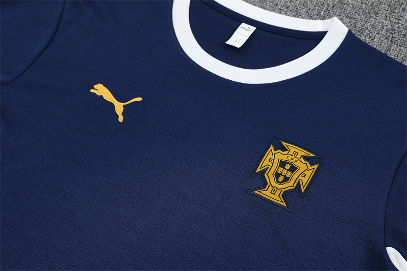 2025 Portugal Short Sleeve Training Suit/2025葡萄牙短袖训练服