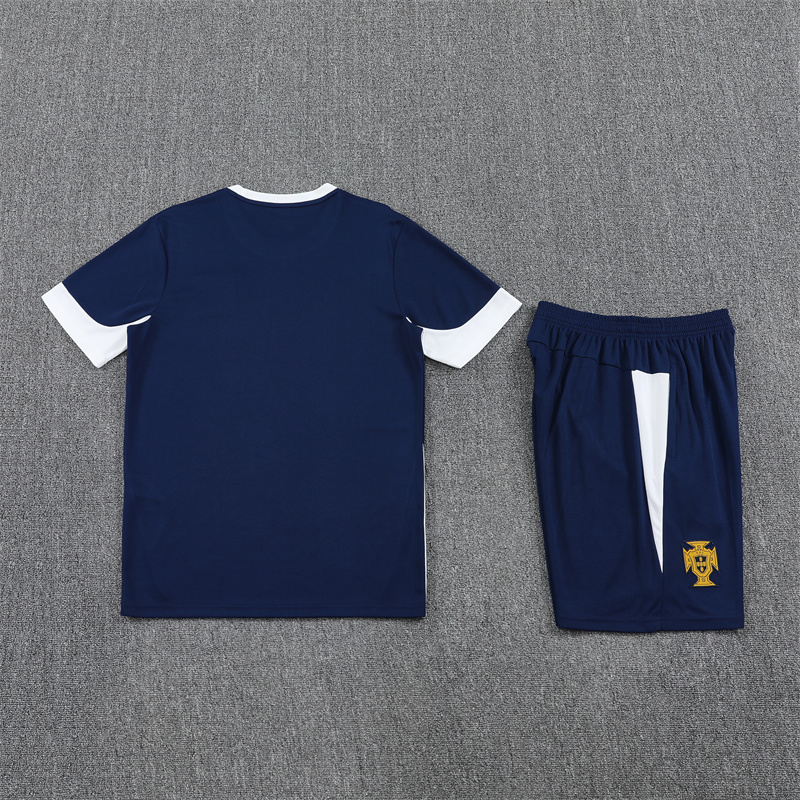 2025 Portugal Short Sleeve Training Suit/2025葡萄牙短袖训练服
