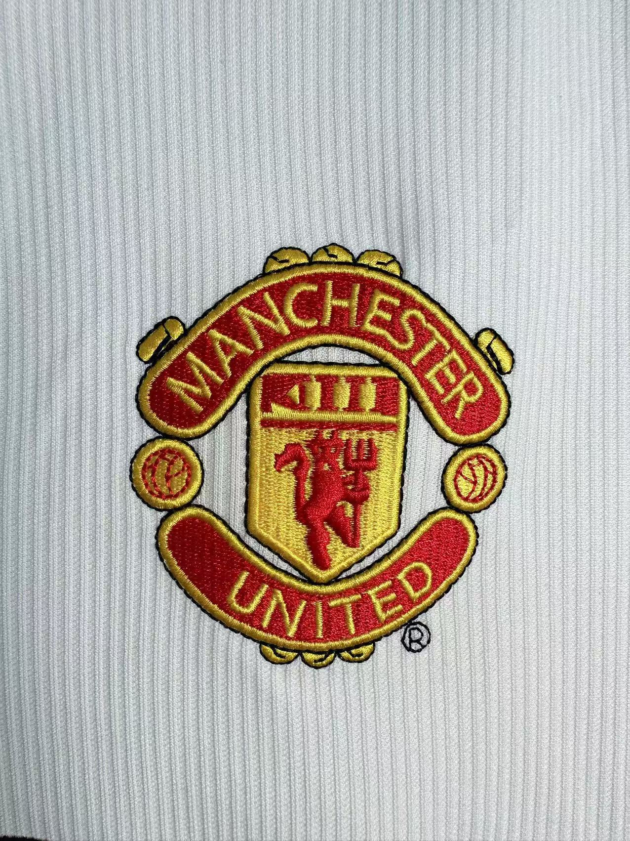 98-99 Manchester United Commemorative Long Sleeve Retro Jersey/98-99曼联纪念款长袖