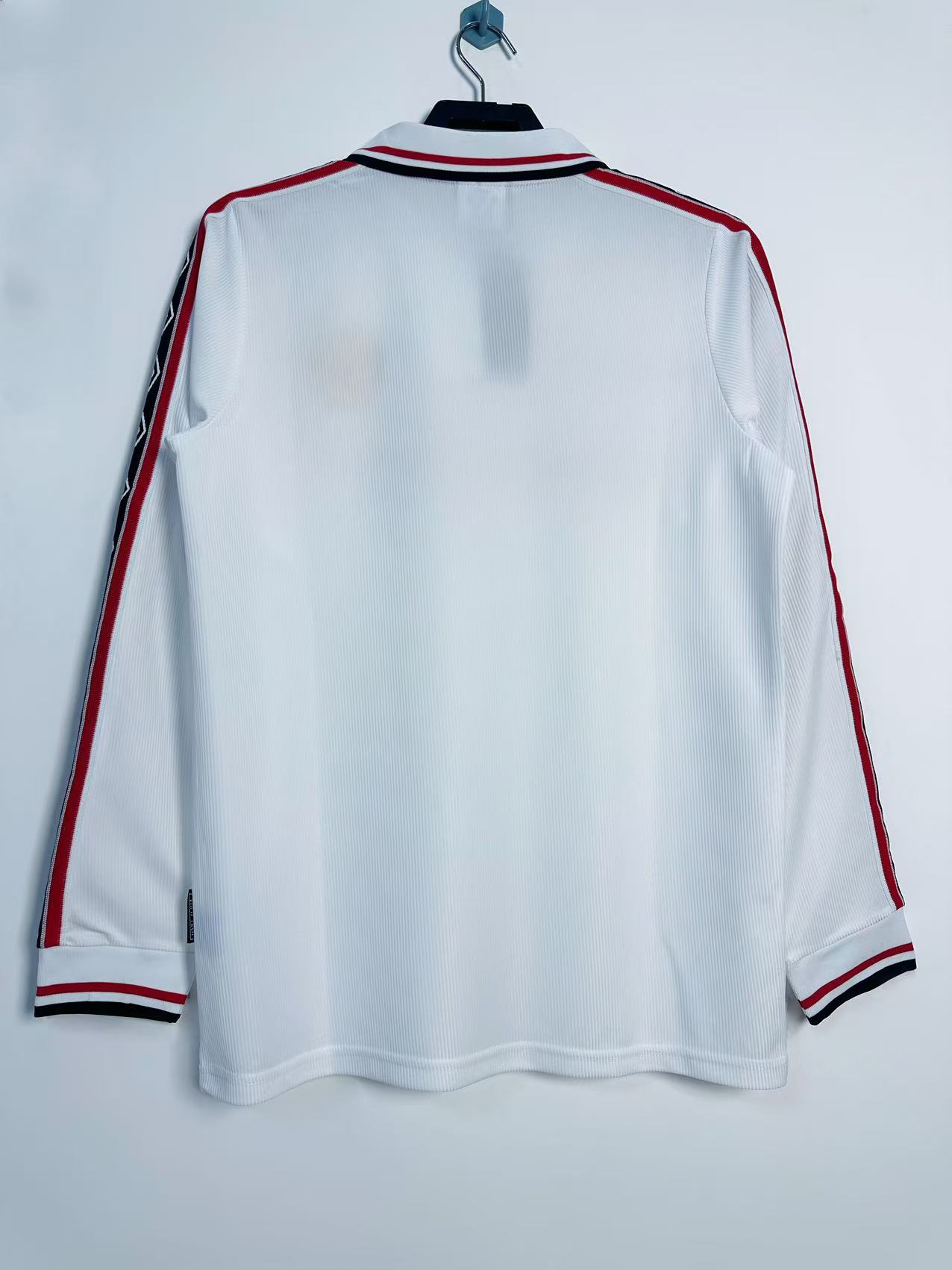 98-99 Manchester United Commemorative Long Sleeve Retro Jersey/98-99曼联纪念款长袖
