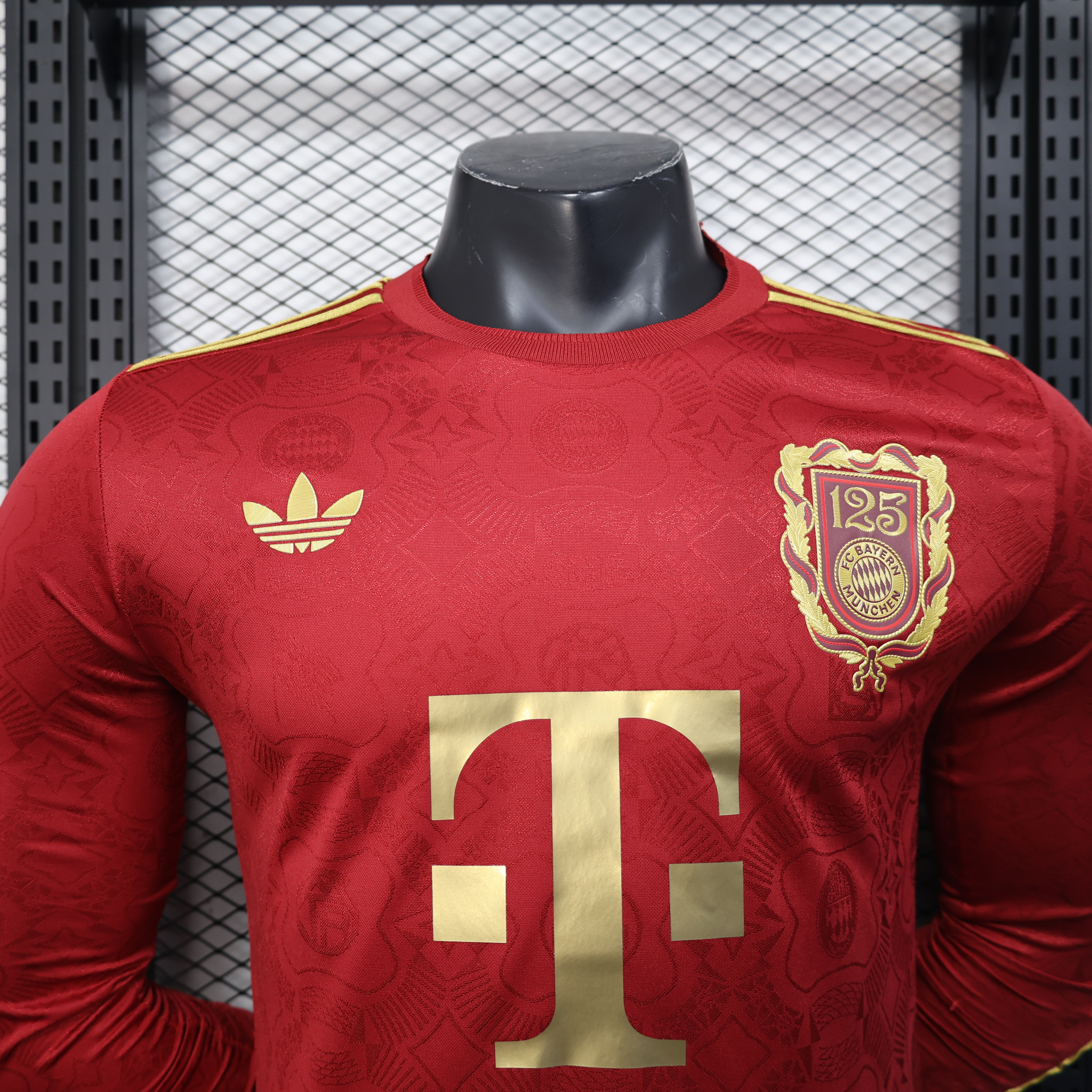 24-25 Bayern Munich 125 Years Long Sleeve Player Jersey/ 24-25 拜仁125周年特别版长袖球员