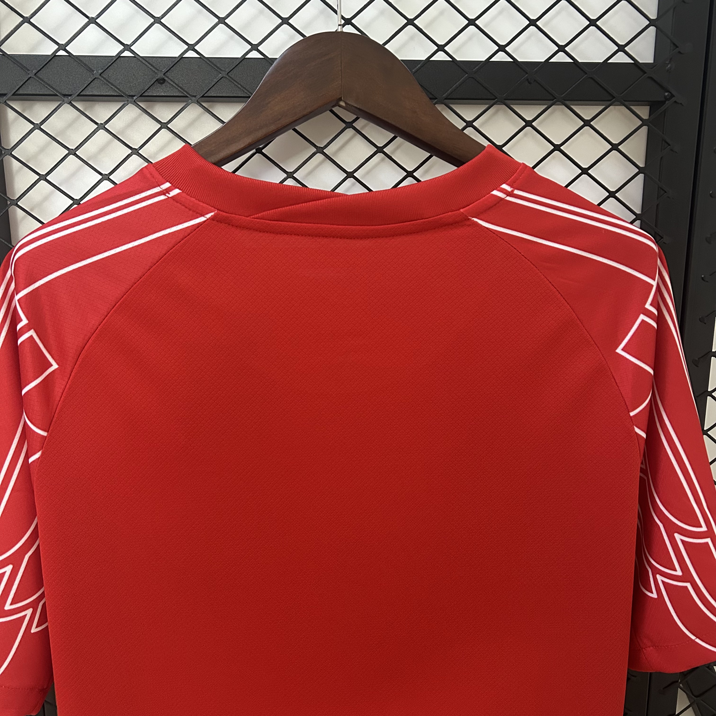 24-25 PSG 4TH Red Fans Jersey/ 24-25 PSG巴黎第四客场红色球迷版