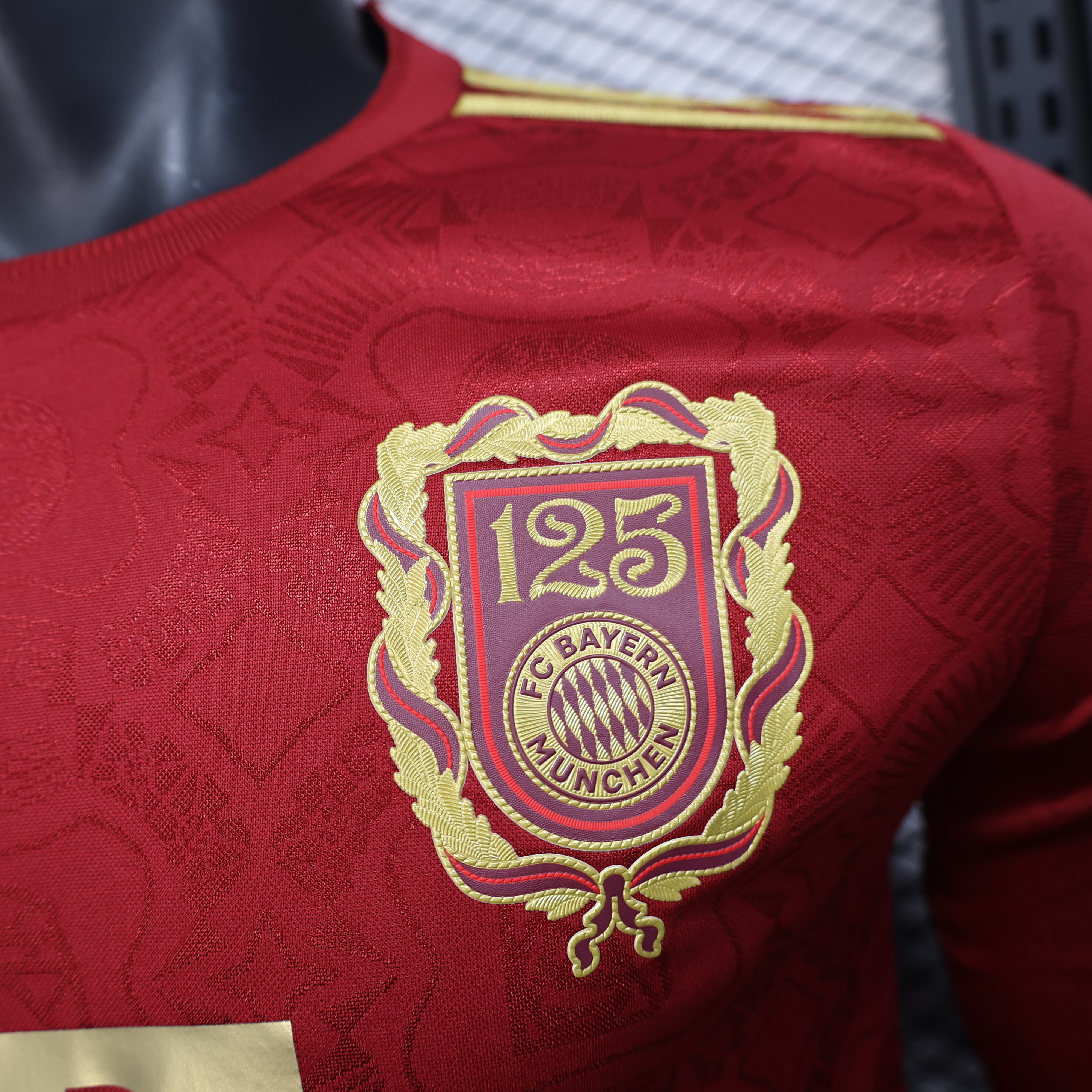 24-25 Bayern Munich 125 Years Long Sleeve Player Jersey/ 24-25 拜仁125周年特别版长袖球员