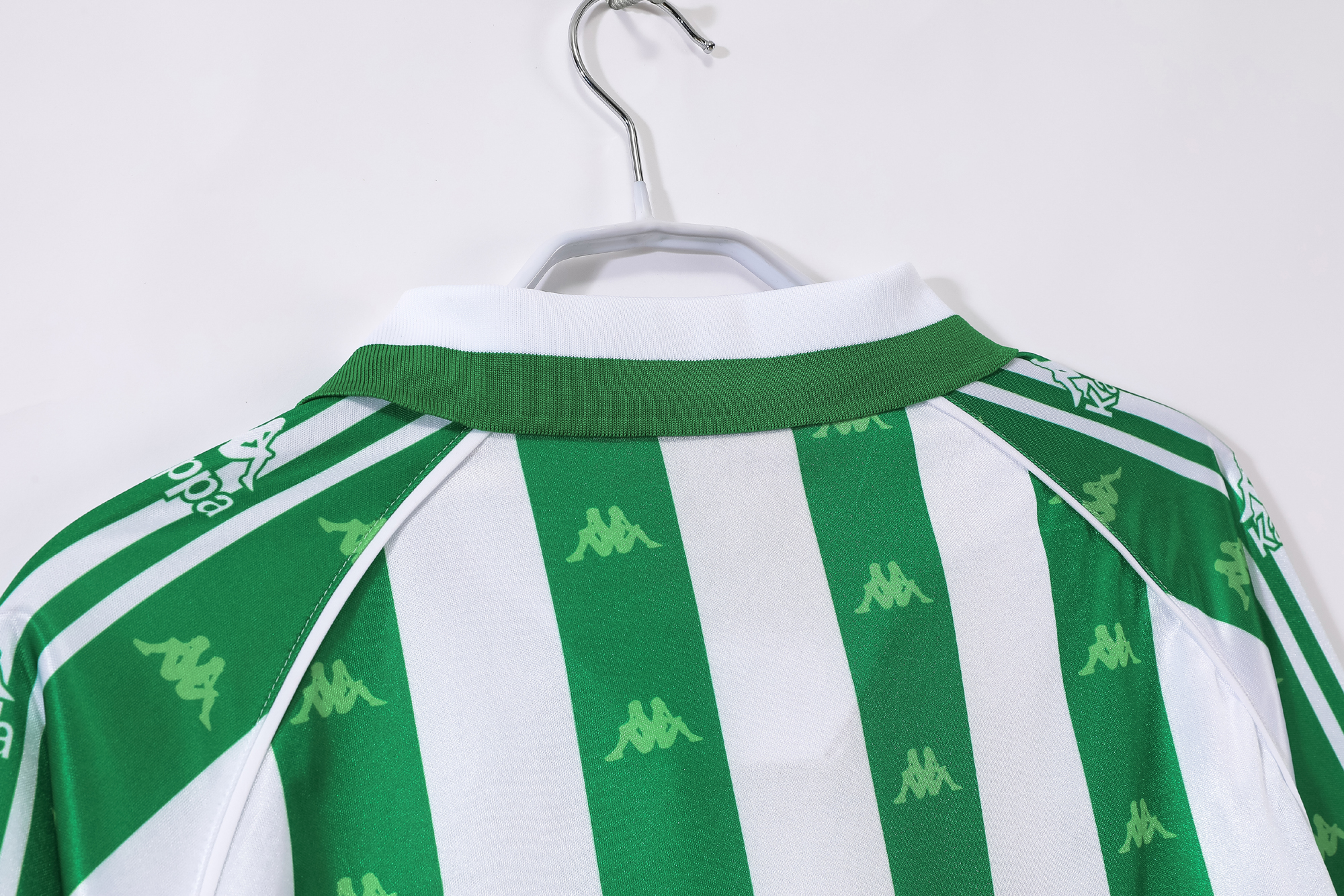 95-97 Real Betis Home Long Sleeve Retro Jersey/95-97贝蒂斯主场长袖