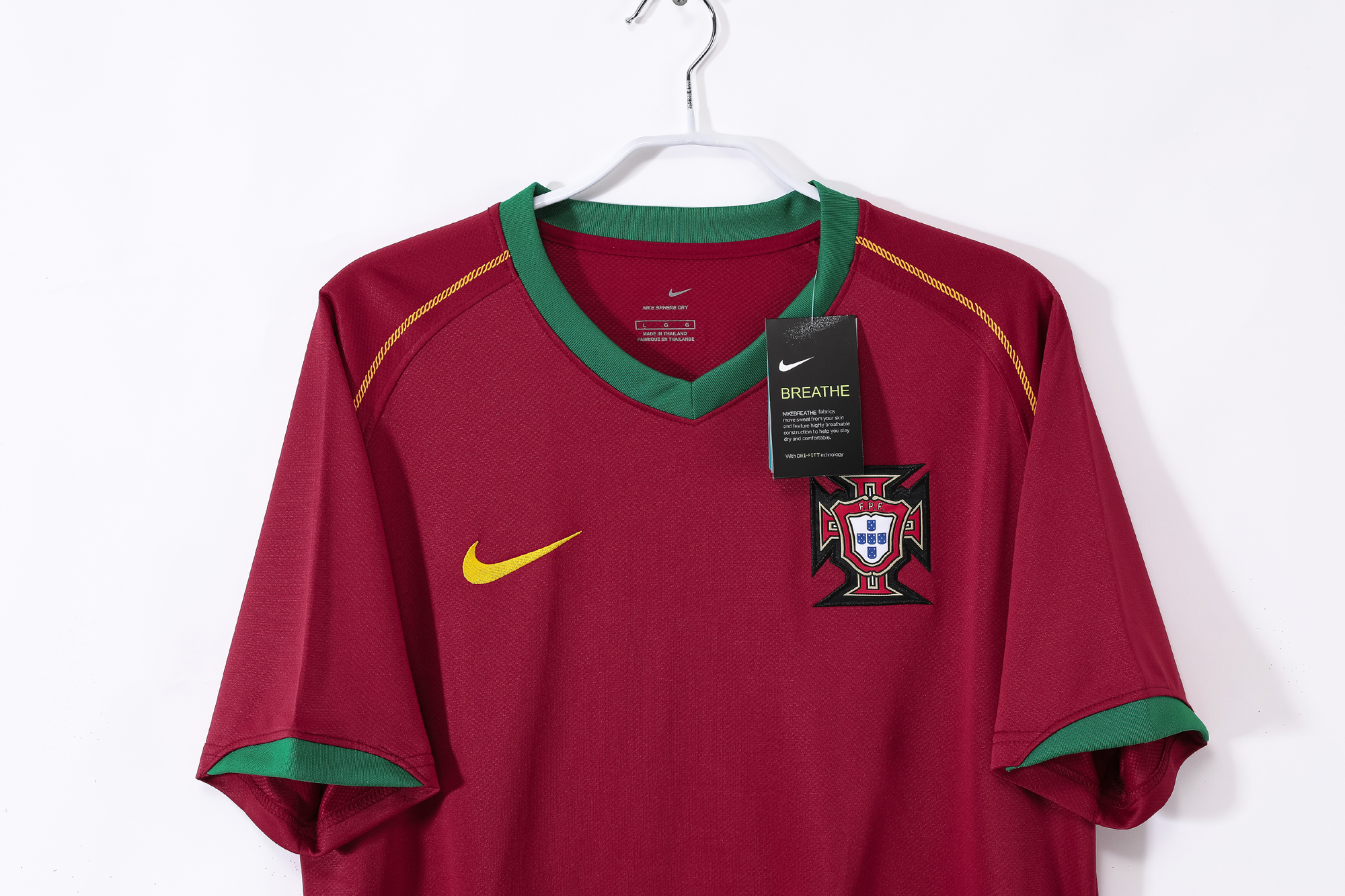 2006 Portugal Home Retro Jersey/2006葡萄牙主场