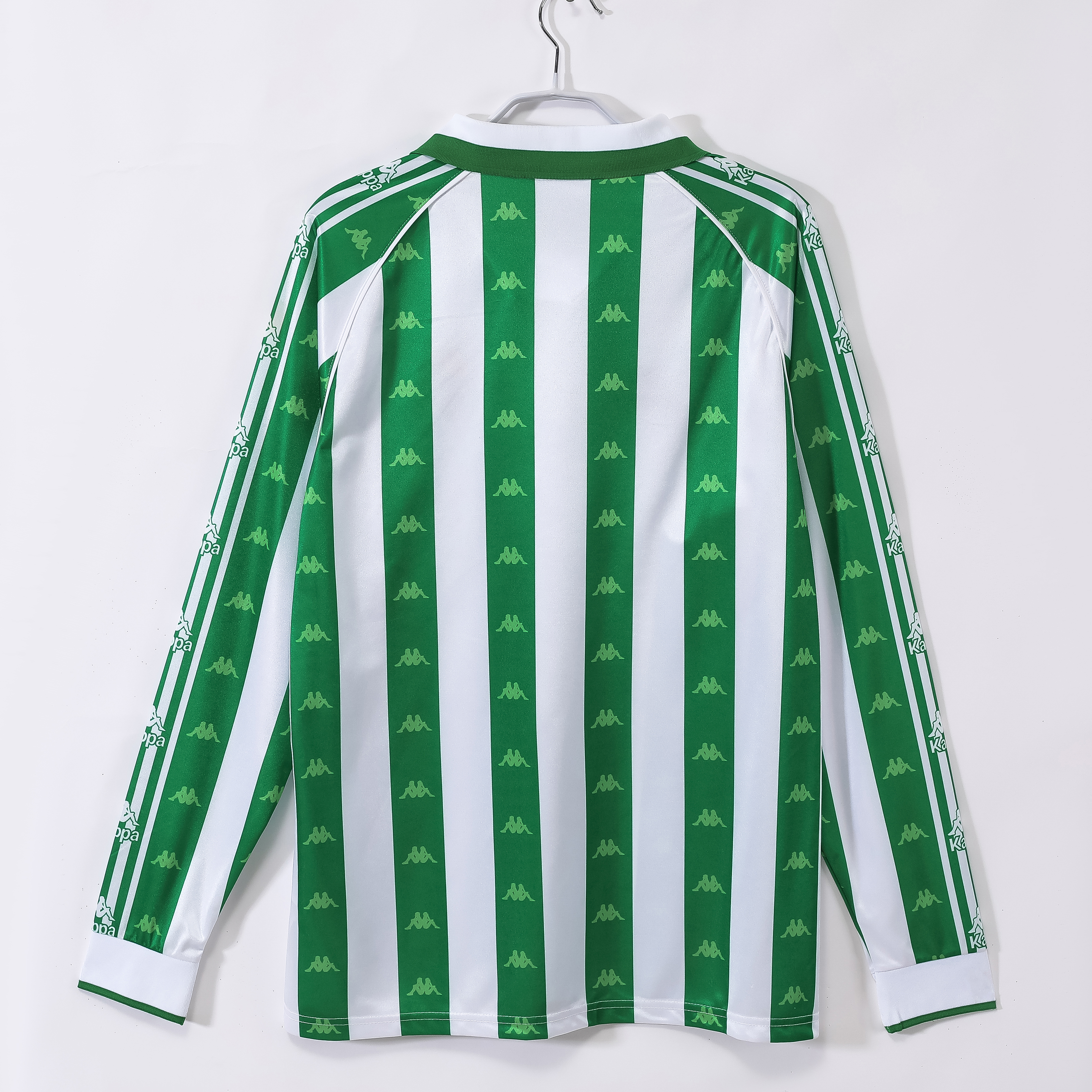 95-97 Real Betis Home Long Sleeve Retro Jersey/95-97贝蒂斯主场长袖