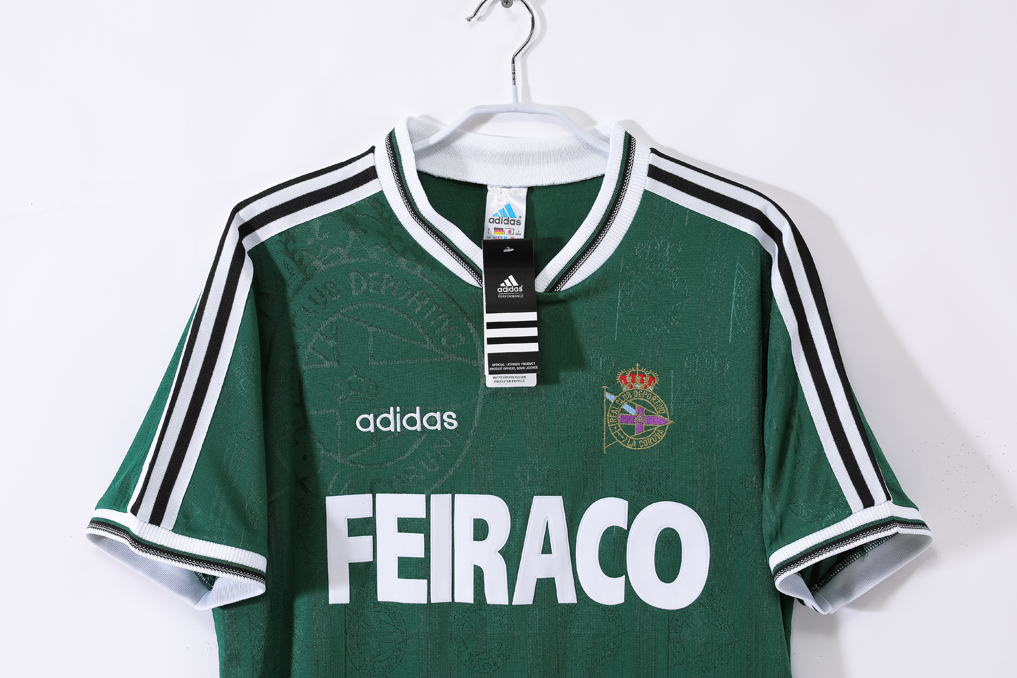 99-00 Deportivo de La Coruña Away Retro Jersey/ 99-00拉科鲁尼亚客场